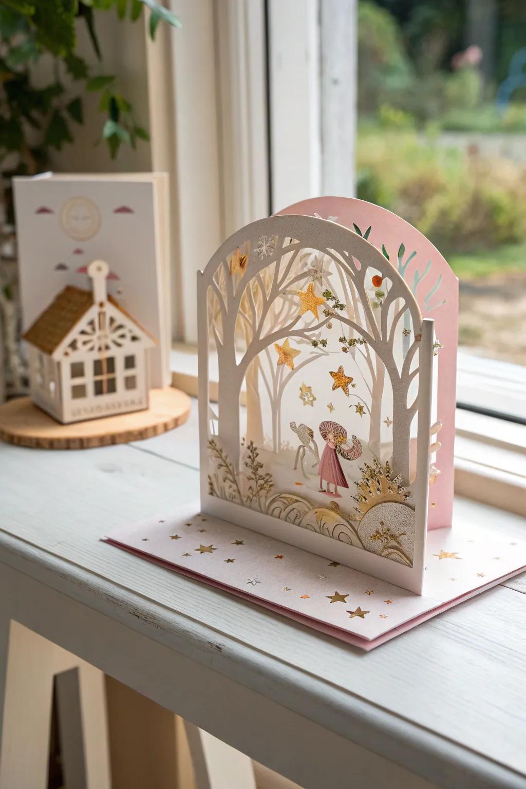 Enchant your loved ones with a touch of magic: Discover the art of pop-up cards.