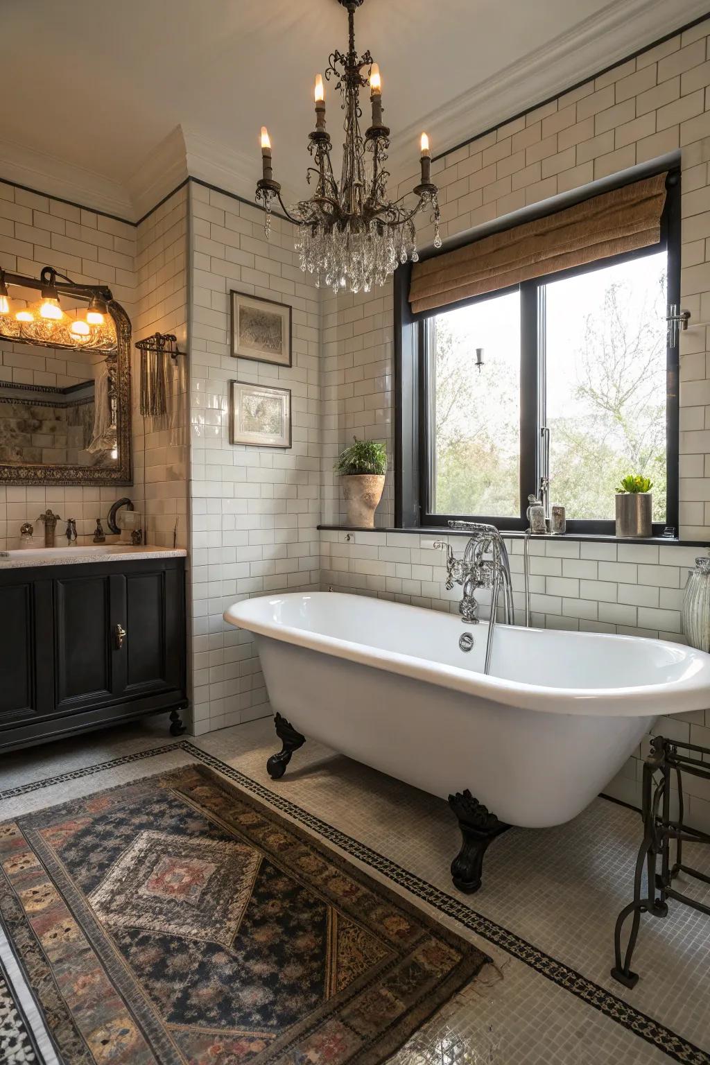 A perfect blend of vintage charm and modern elegance.