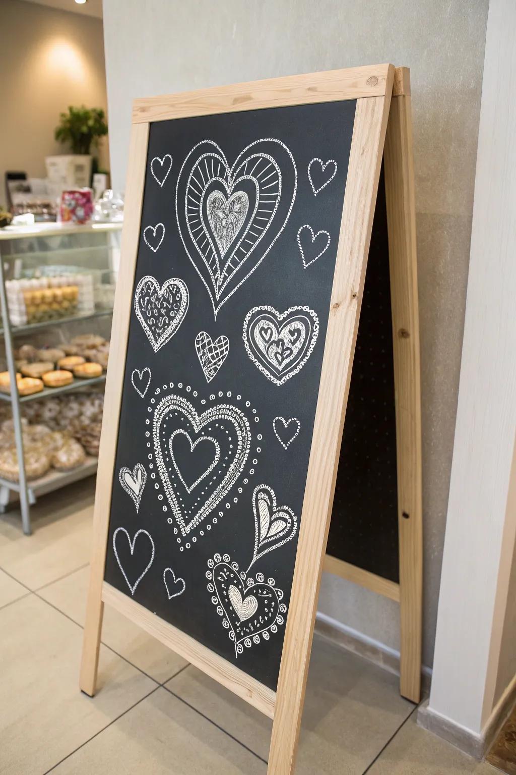 Celebrate Mother's Day with Heartfelt Chalk Art that speaks the language of love and simplicity.