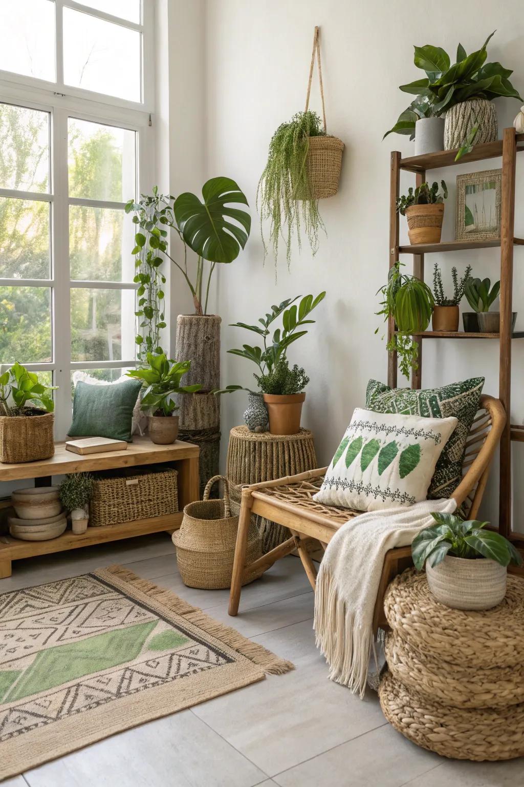 Sustainable decor that combines beauty and responsibility.