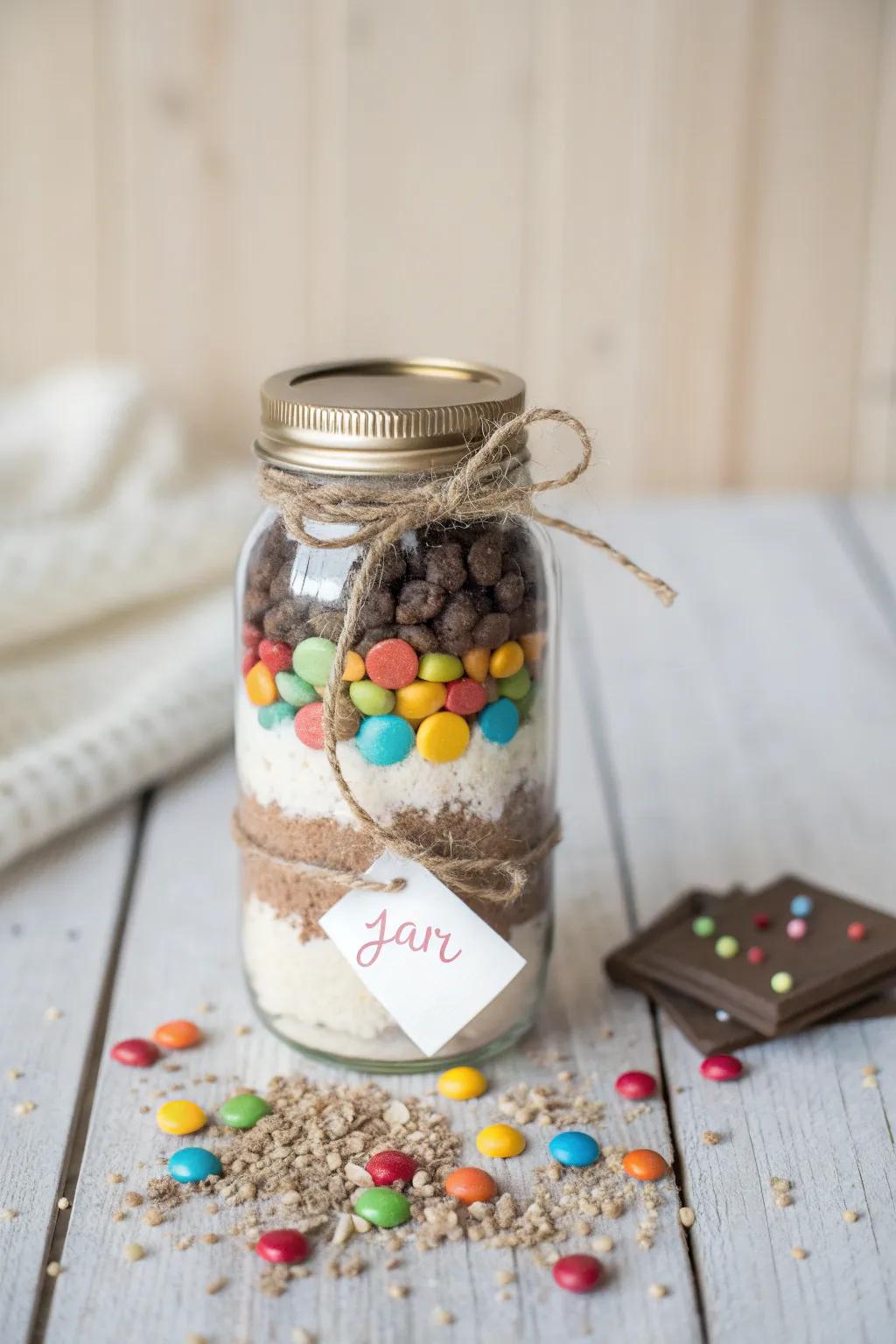 Gift a Jar of Sweetness: A simple yet heartfelt Valentine's treat!