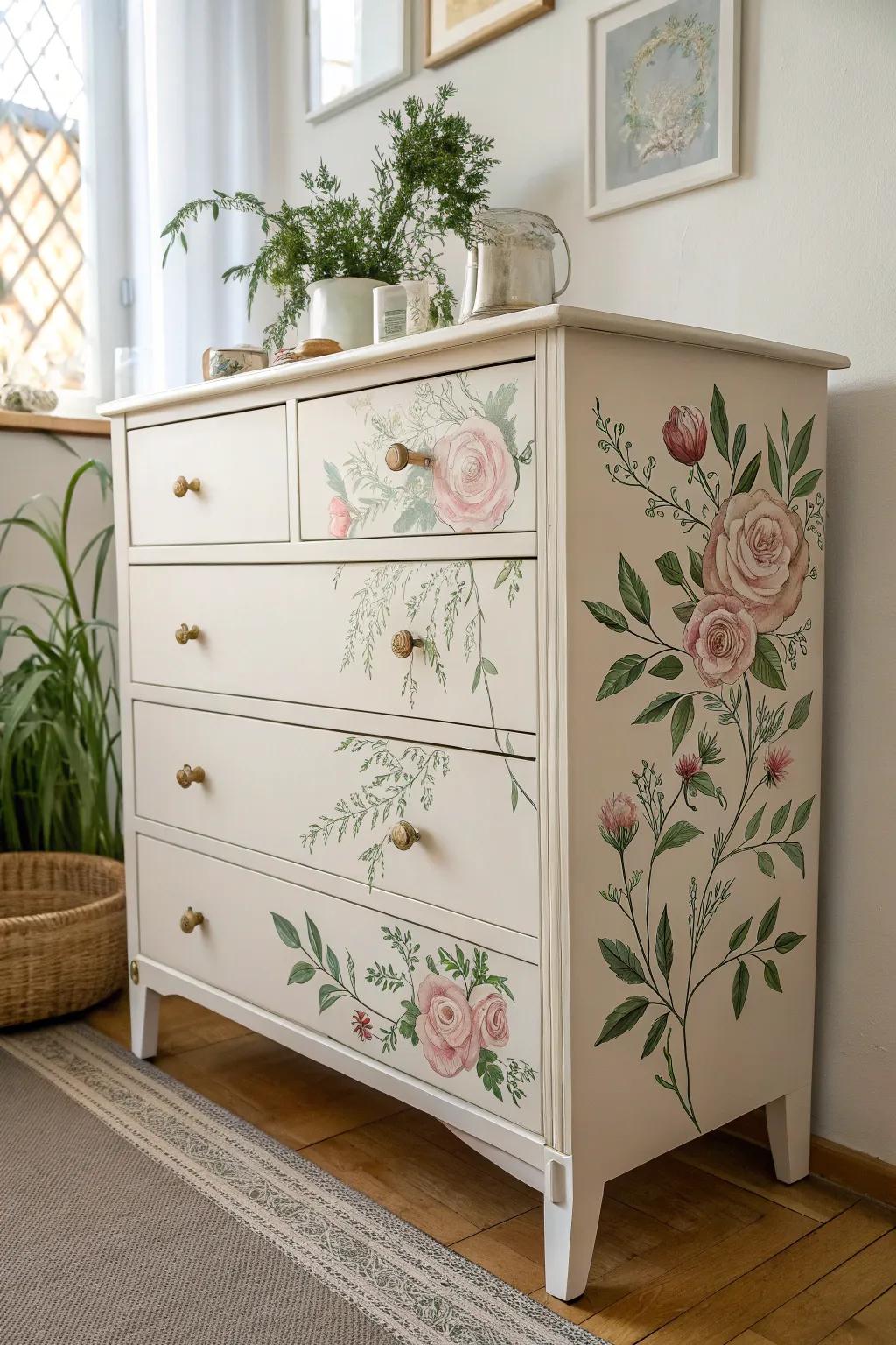 Transform your space with a touch of Floral Fantasyâwhere whimsy meets elegance.