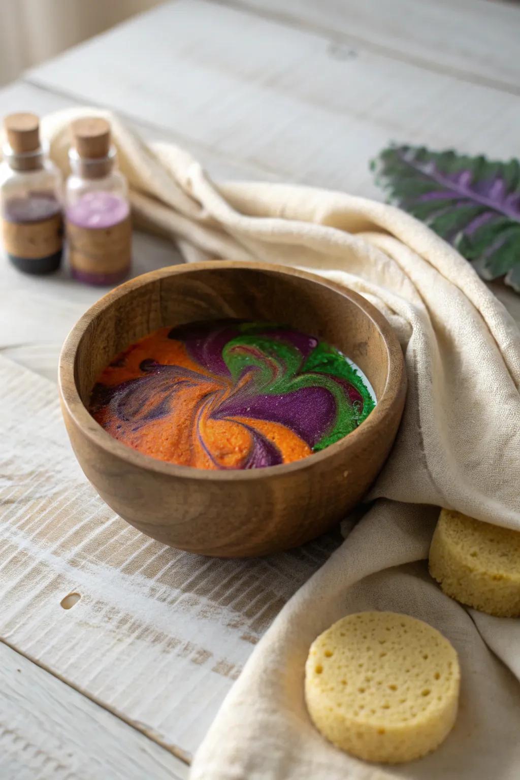 Unleash your little one's creativity with a magical potion of colors! ððï¸ #CreativeBaby #ScandiBoho #HalloweenArt