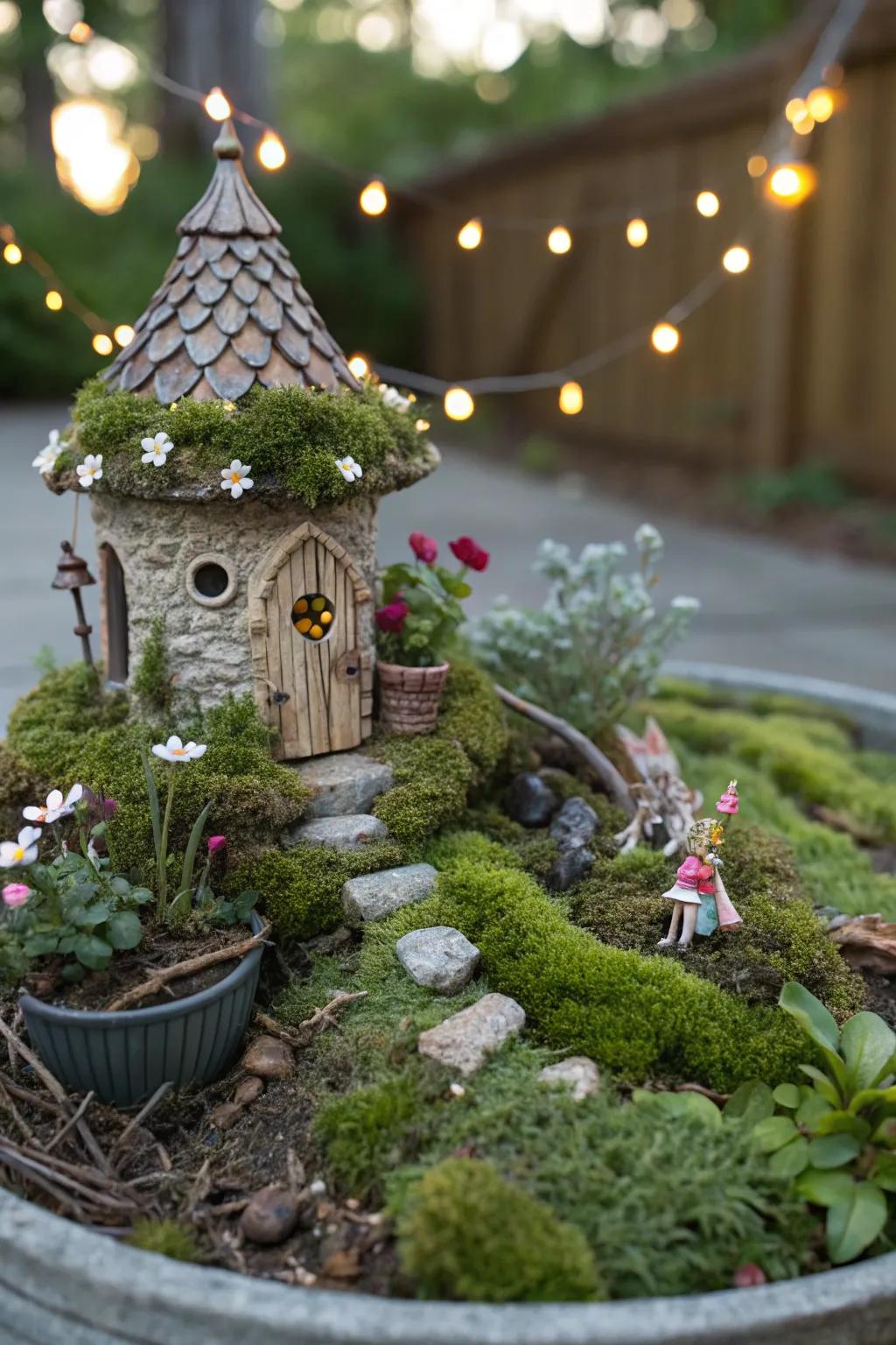 A fairy garden brings whimsy and enchantment to your garden.