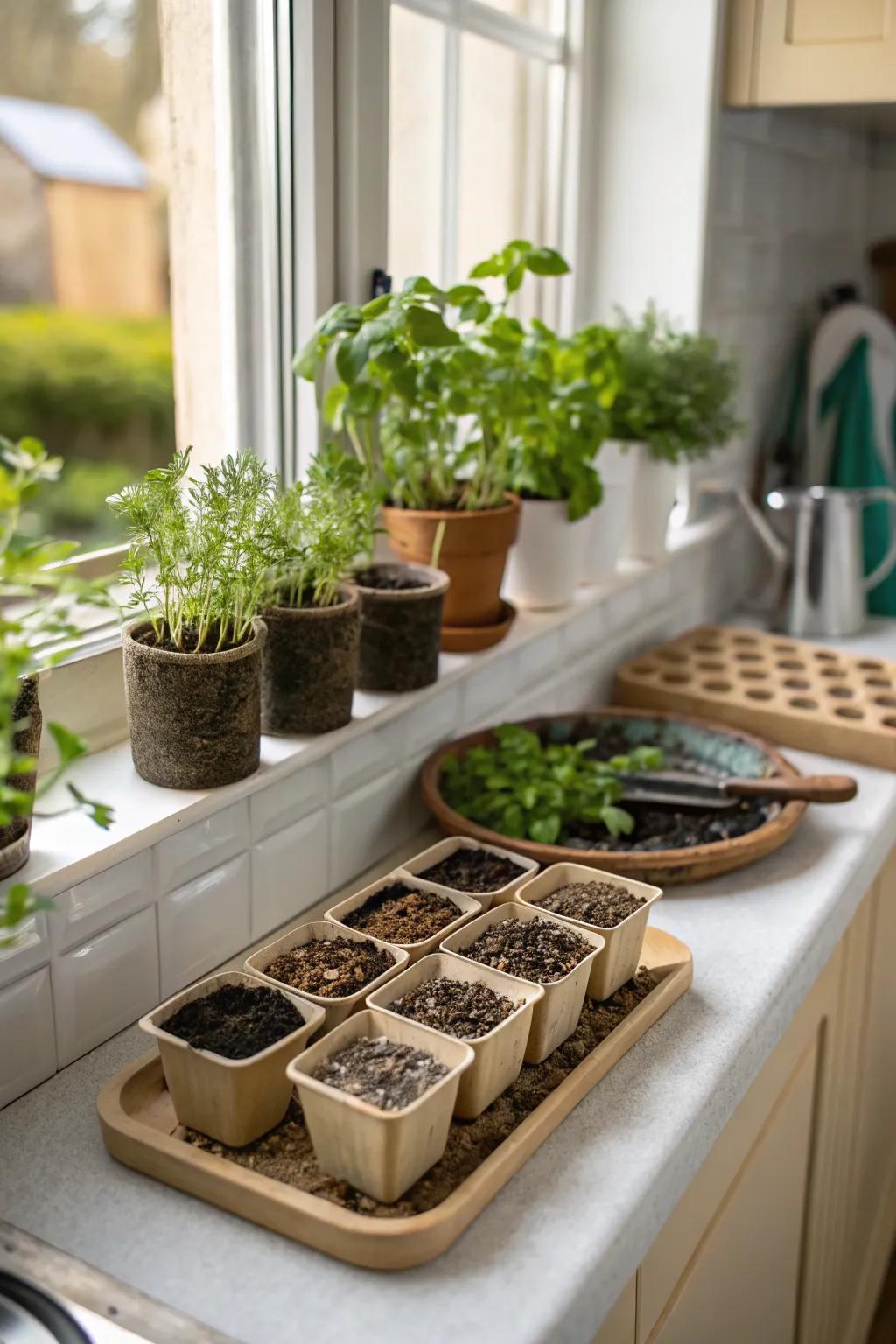 Grow your own herbs with this handy and thoughtful gift.