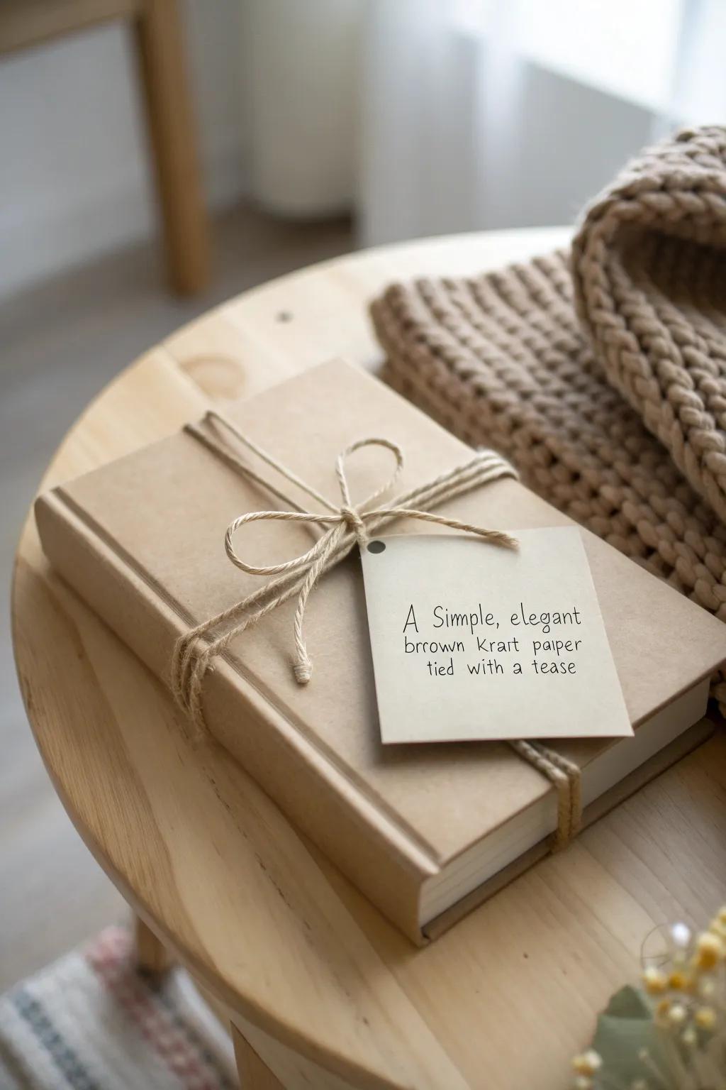 Unwrap the mystery of a good book â the perfect blend of simplicity and intrigue.