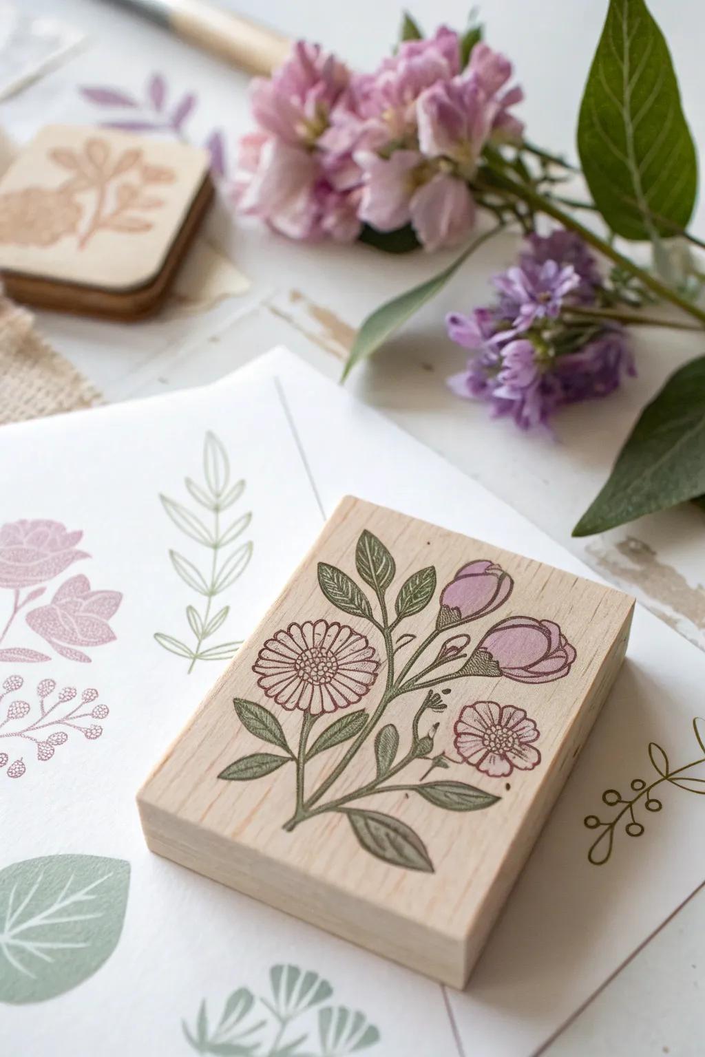 Elevate your bullet journal with the art of layered flower stampsâwhere simplicity meets artistic expression.