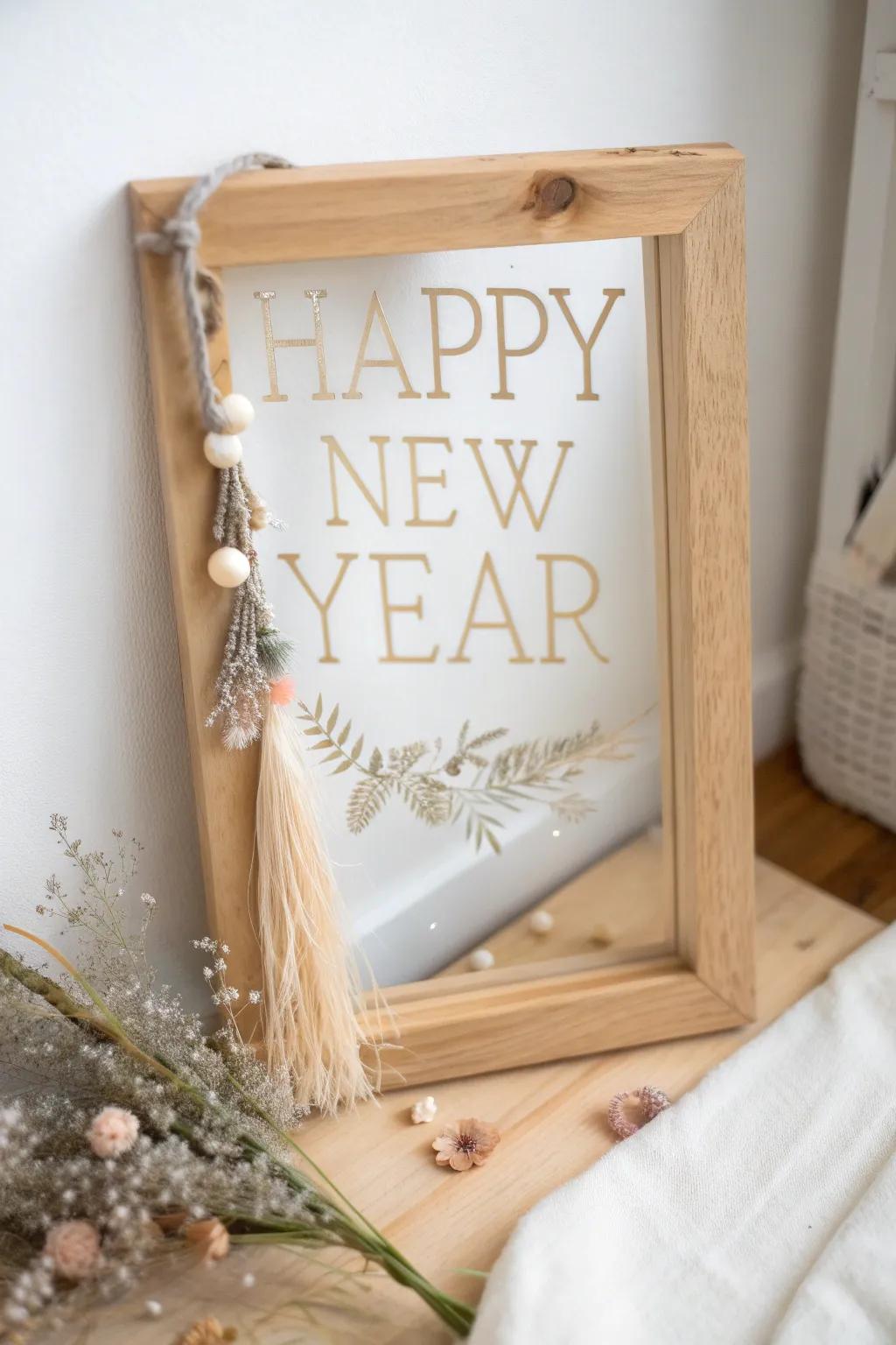 Capture your New Year moments with a touch of minimalist elegance!