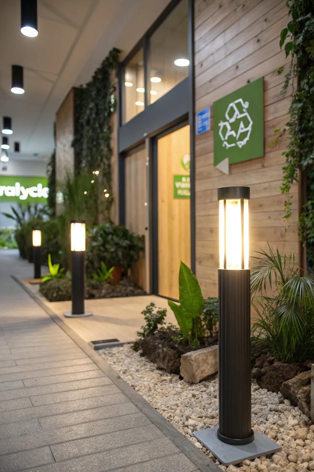 LED lighting offering an eco-friendly illumination solution.