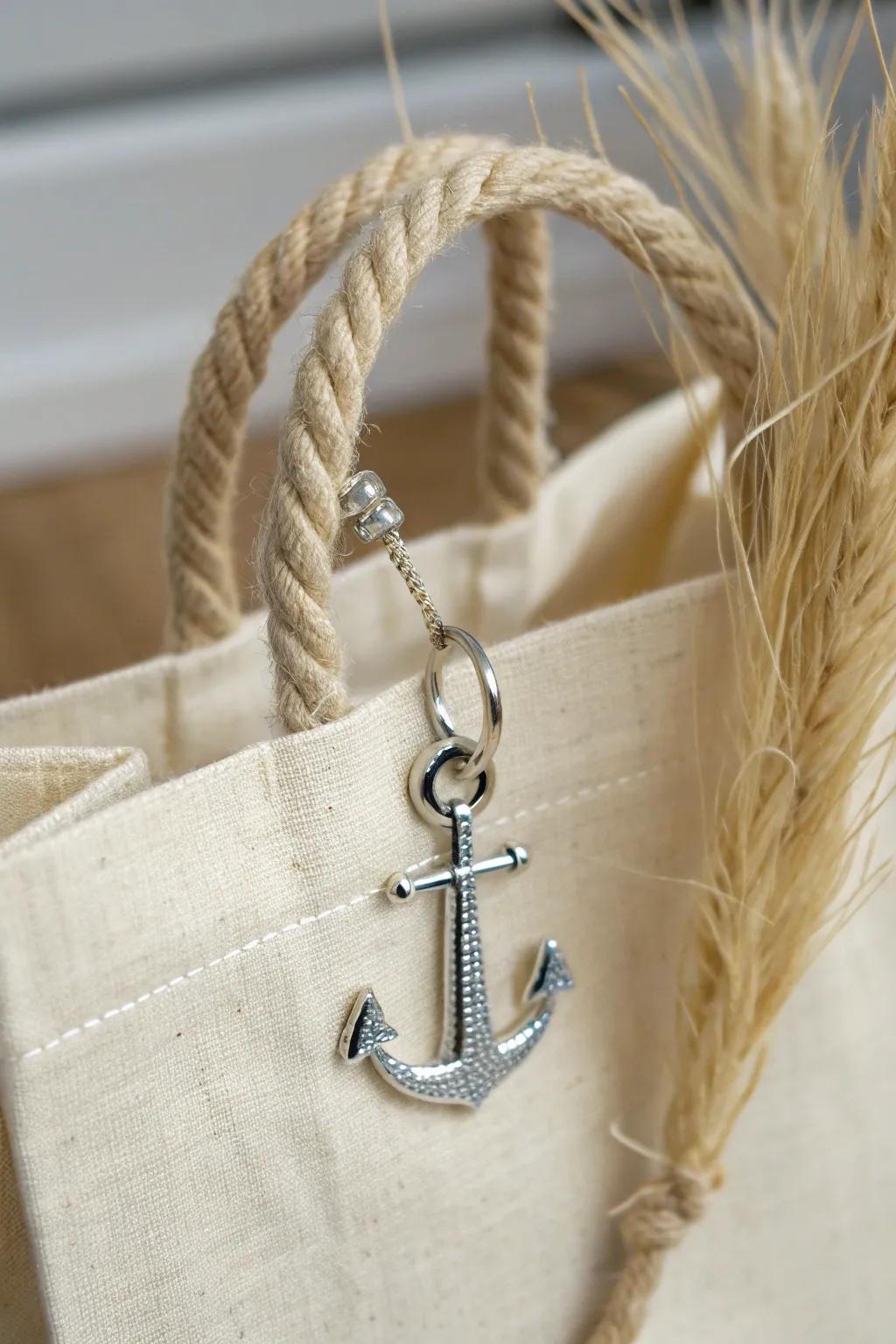 Add a touch of nautical elegance with these charming anchor keepsakes.