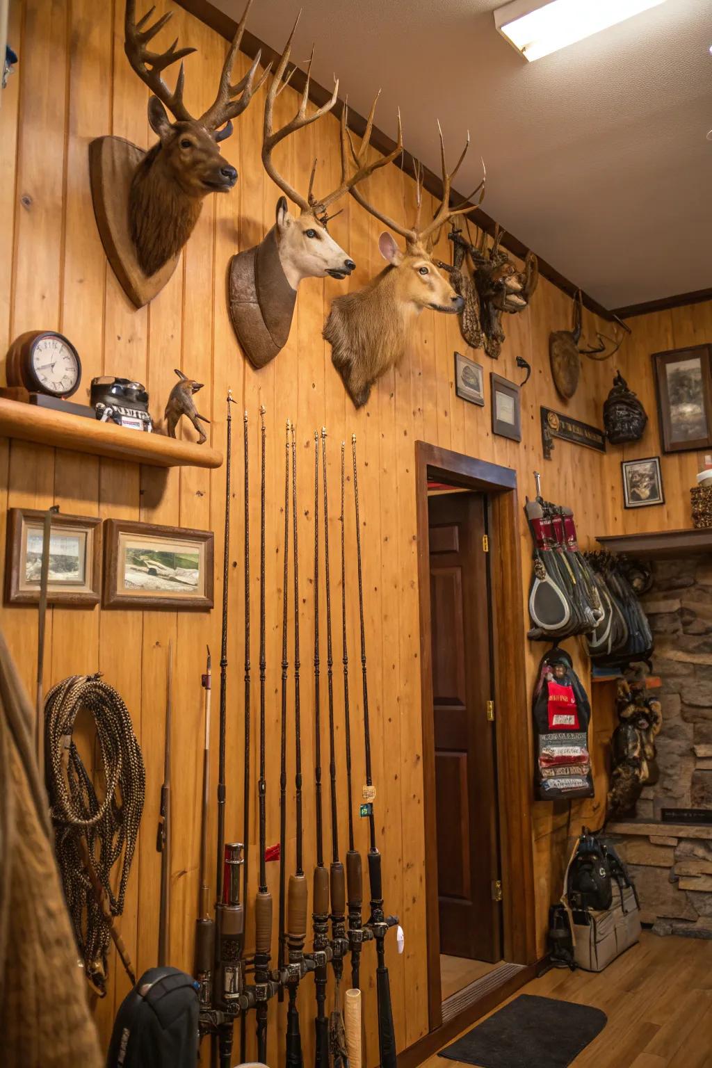 Display your outdoor achievements proudly on your walls.