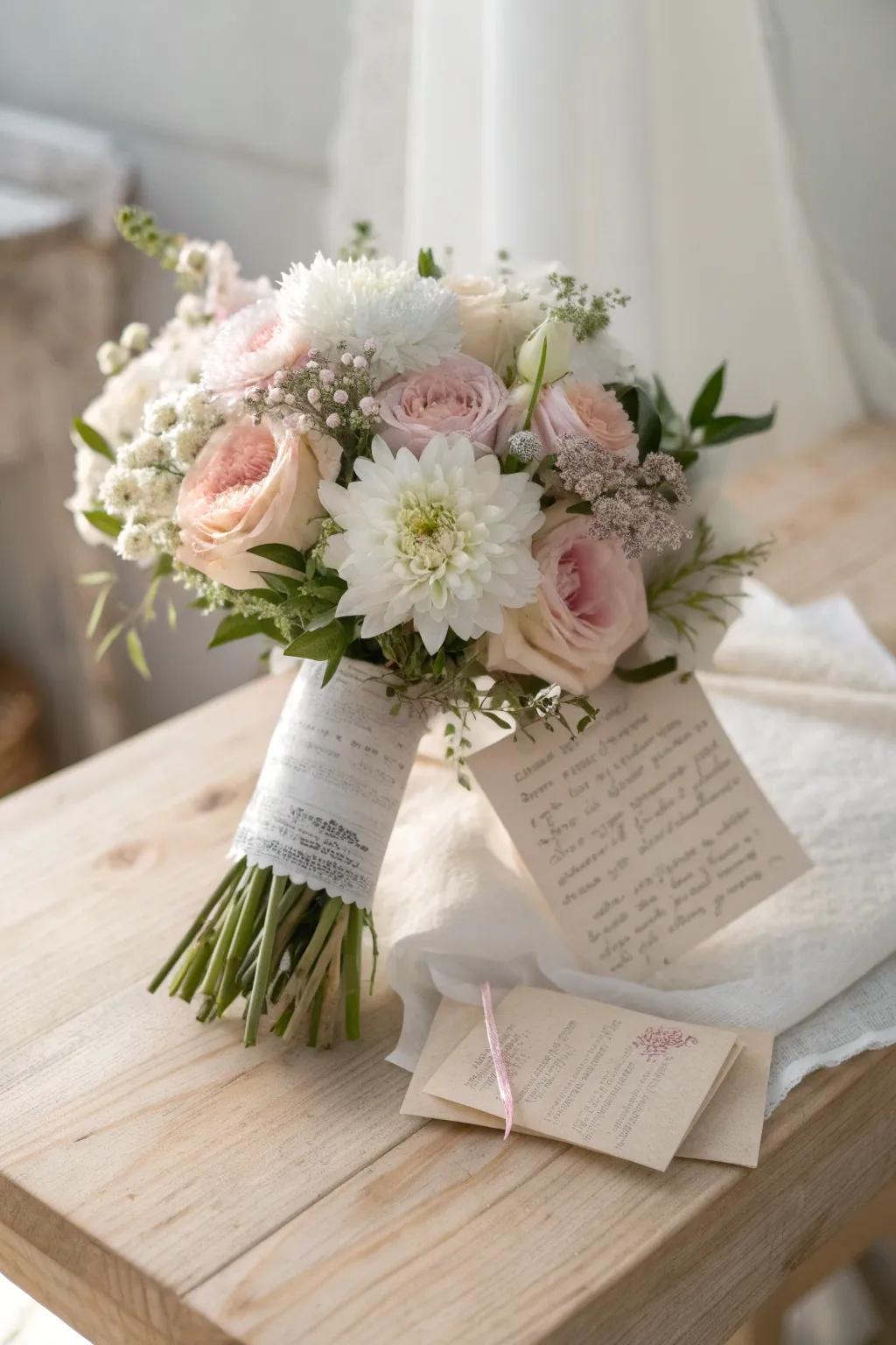 Elevate your gift with personalized notes: a touch of heartfelt simplicity.