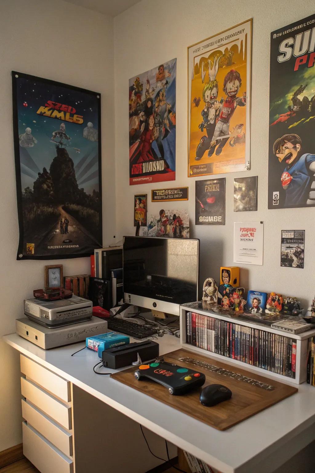 Personalize your space with unique decor.