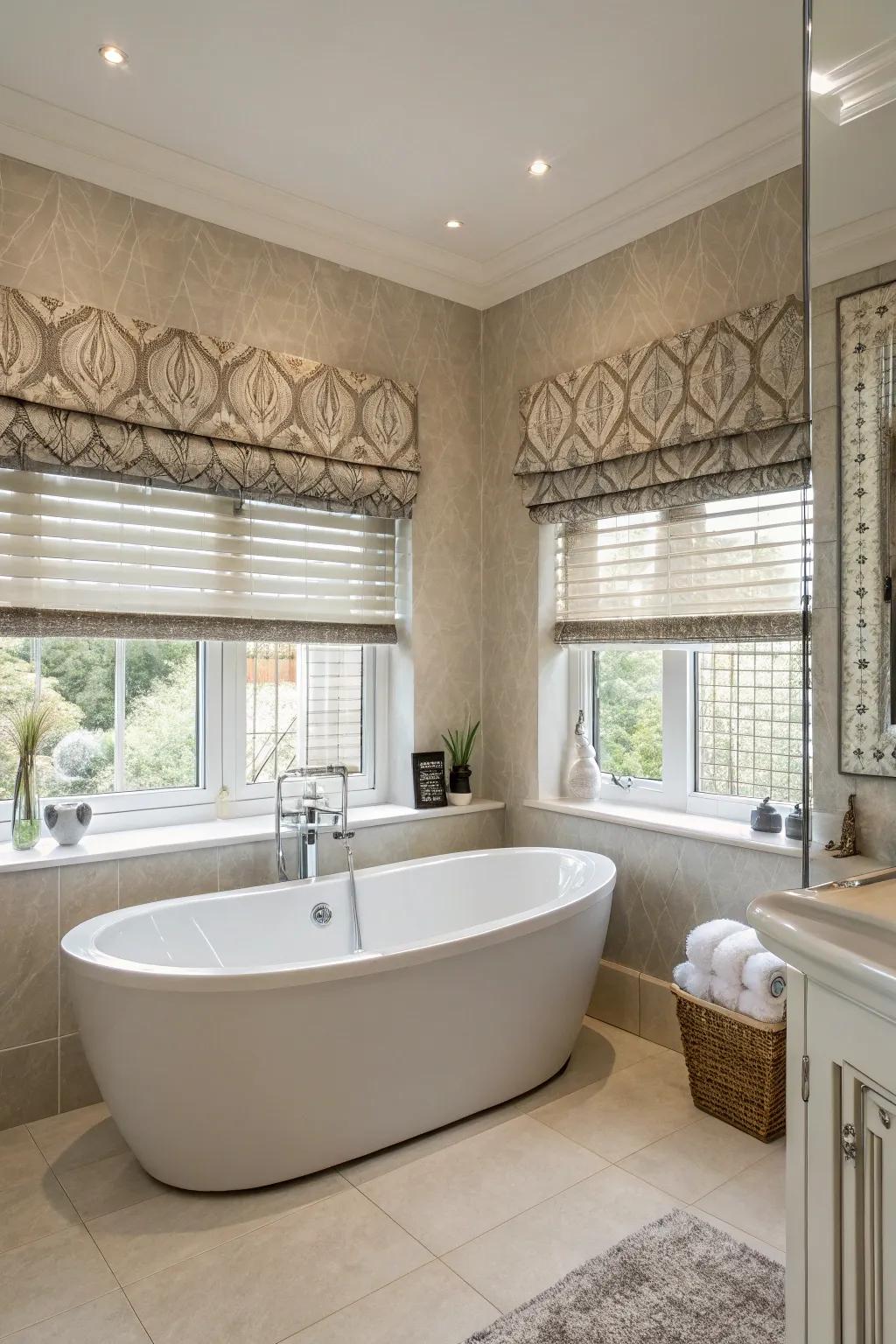 Pelmets give blinds a finished, tailored look.