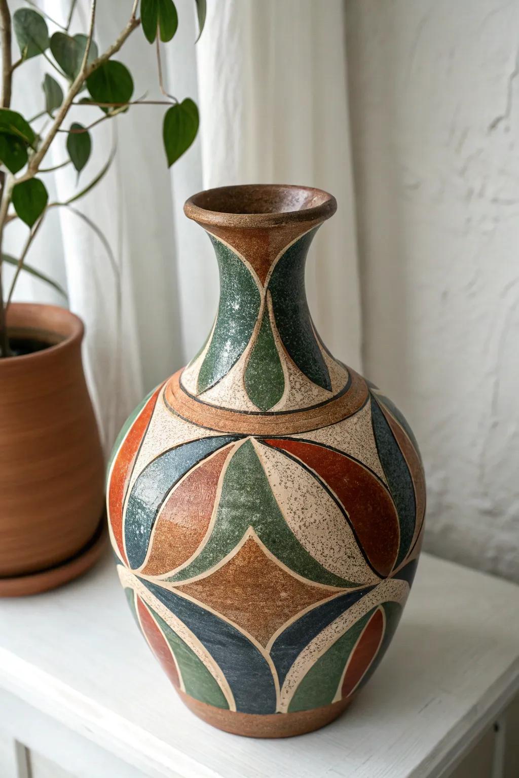 Embrace abstract expressionism with a handcrafted touchâwhere simplicity meets artistic flair.