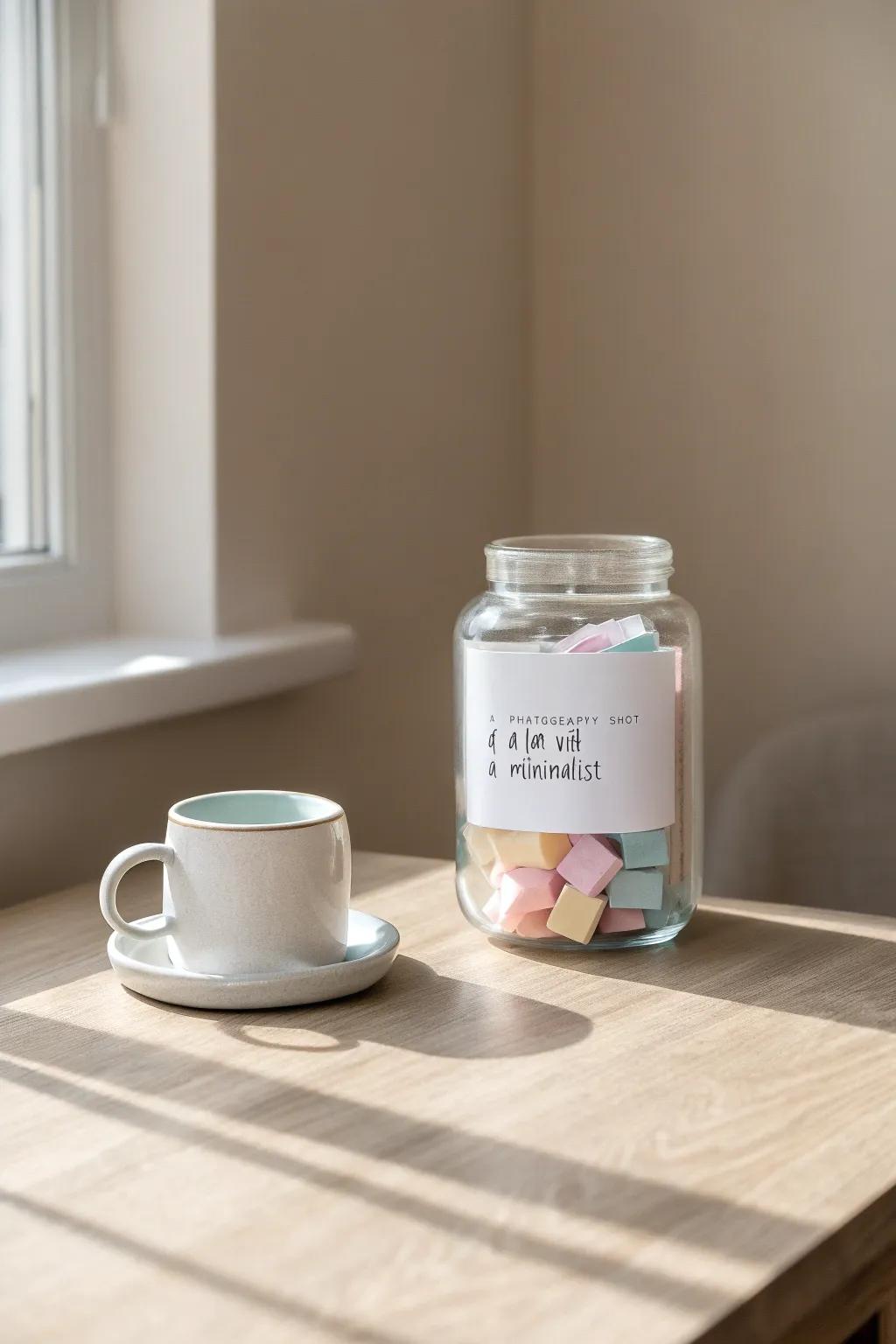 Start your day with a dose of positivityâcapture the beauty of daily affirmations in style.