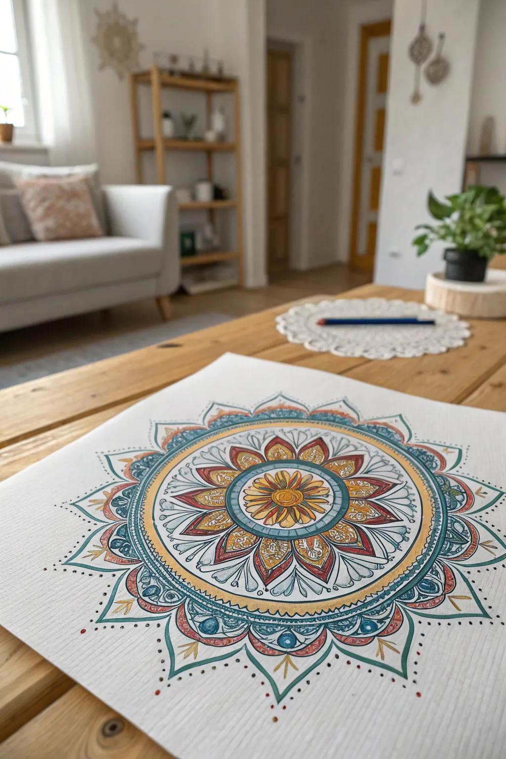 Transform your space with the calming beauty of intricate mandalas, where simplicity meets bold artistry.