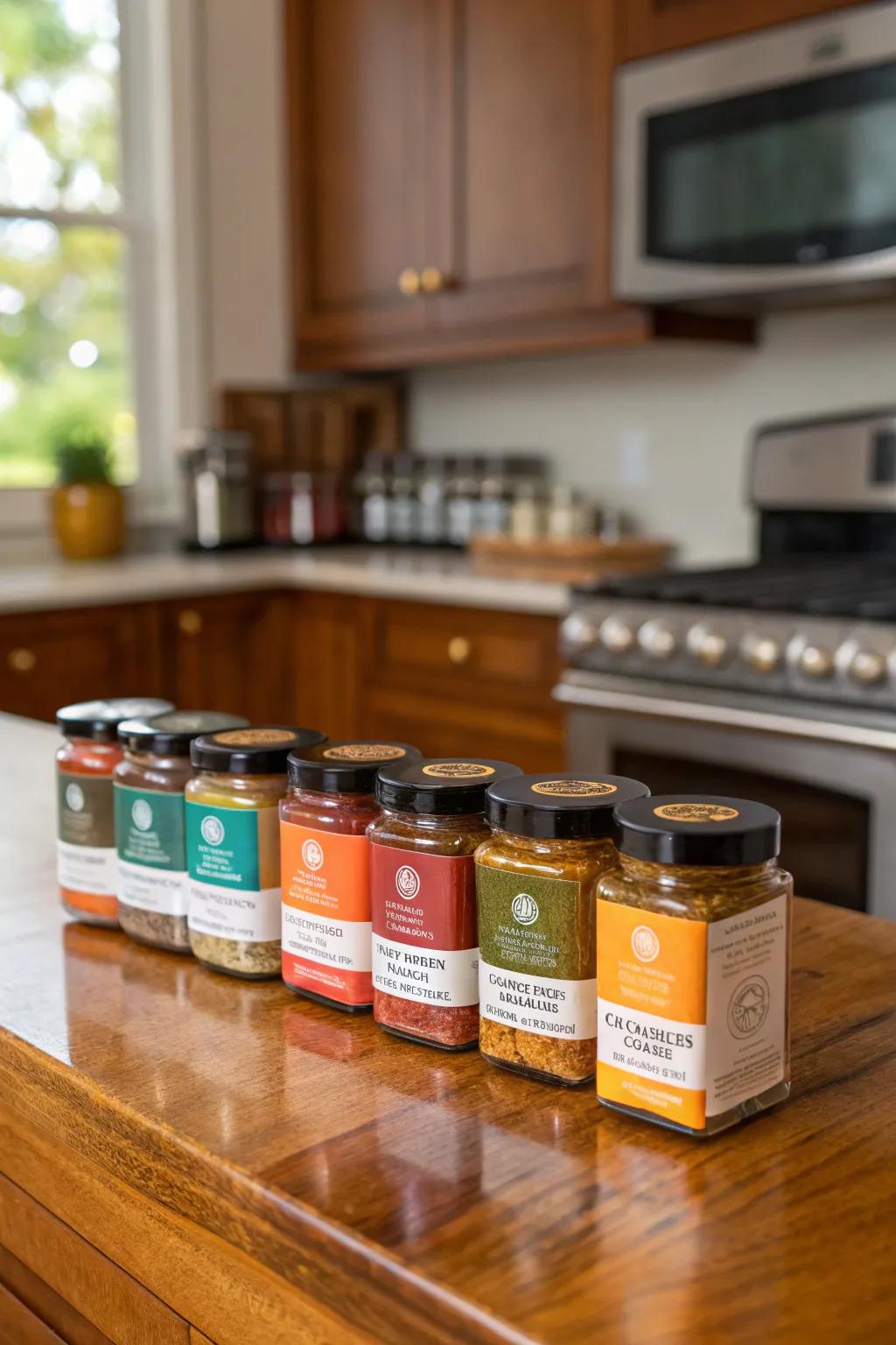 Flavorful spice blends that inspire culinary creativity.