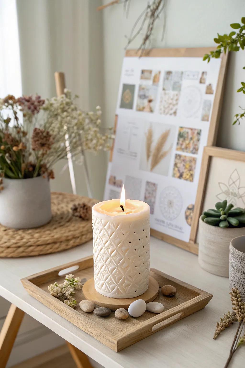 Ignite creativity with a touch of minimalist elegance.