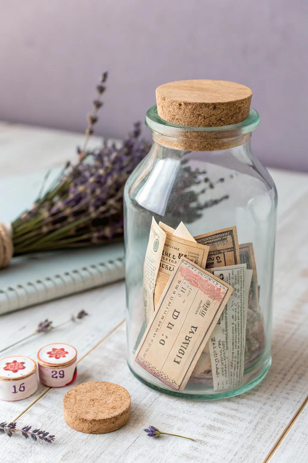 Capture your cherished moments with a touch of eleganceâyour happy jar of memories awaits.