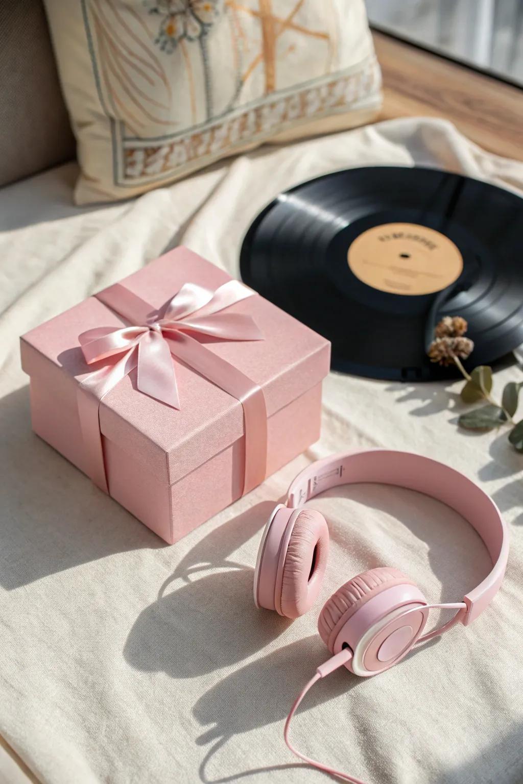 Unwrap the magic of music with a touch of elegance and simplicity.