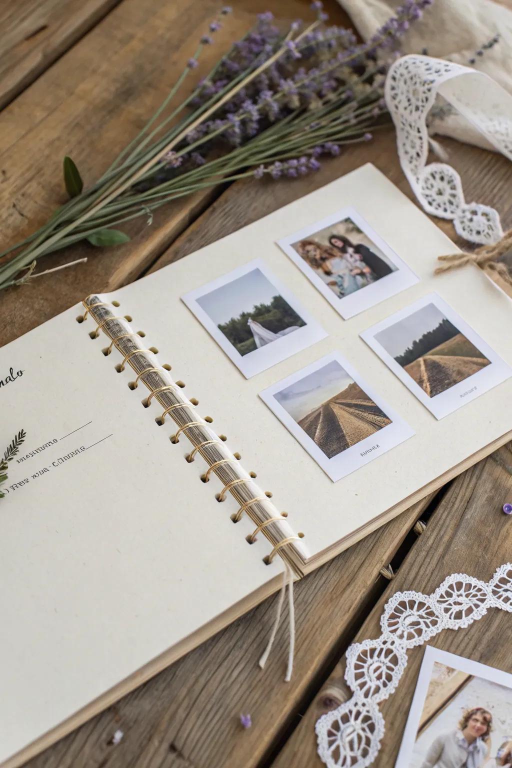 Capture your friendship's journey with a minimalist photo timeline ðð¸ #HeartfeltMemories #ScandinavianStyle