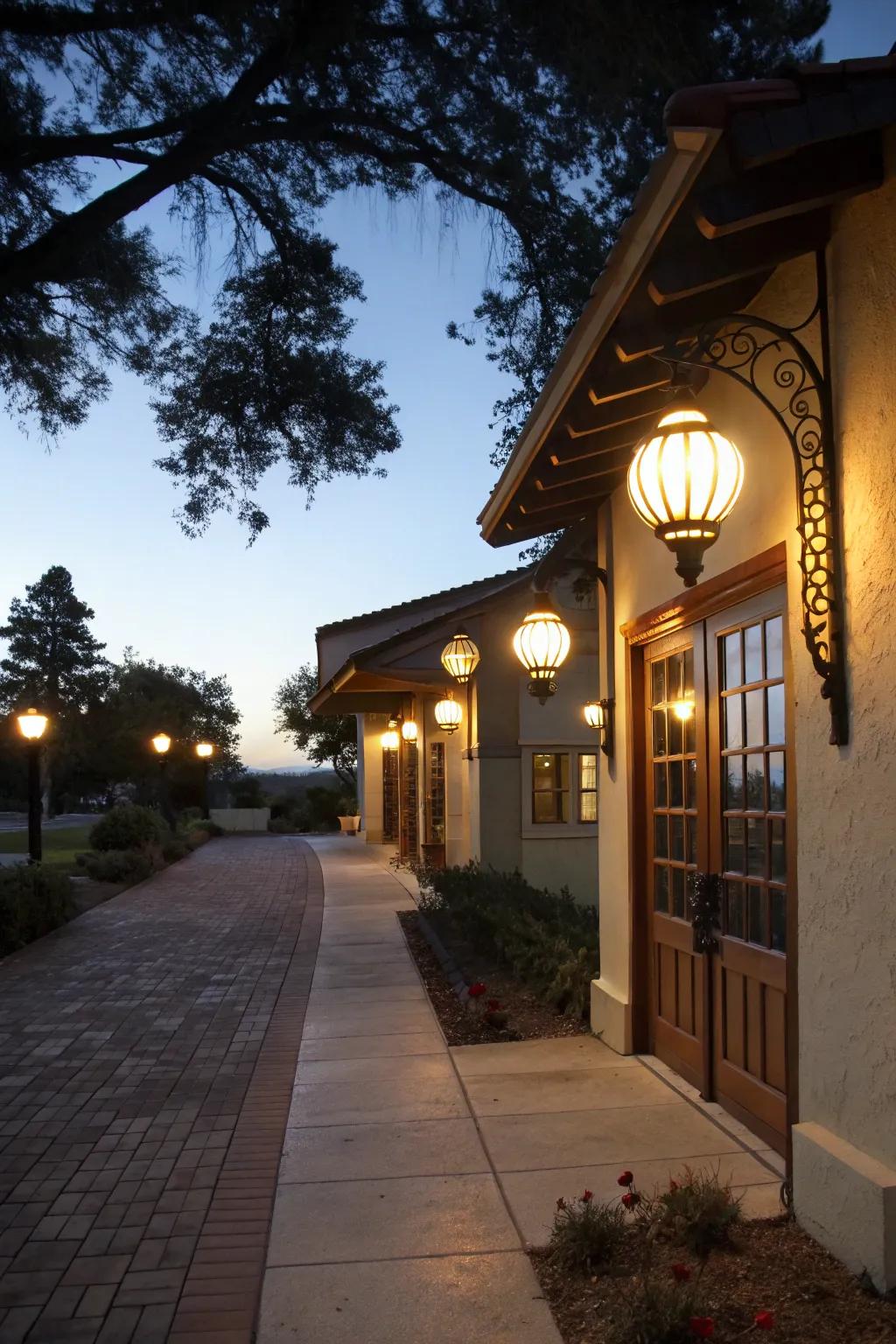 Vintage-style bulbs adding a nostalgic touch to modern lighting.