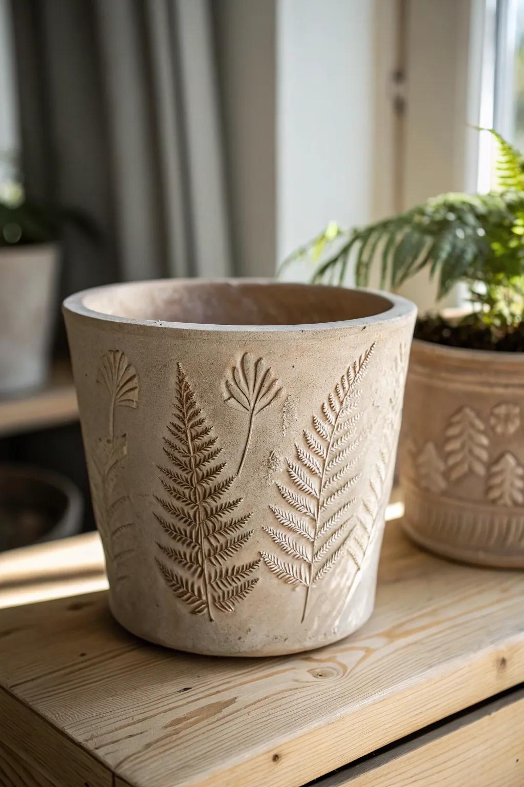 Bring the outdoors in with nature-inspired clay creations.