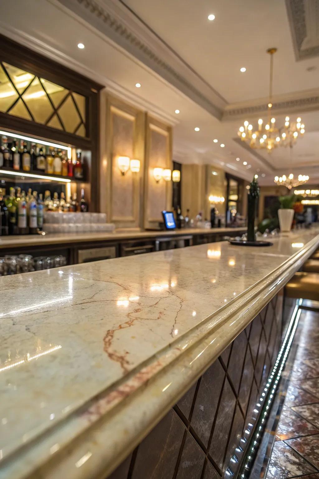 Natural stone offers timeless beauty and durability.