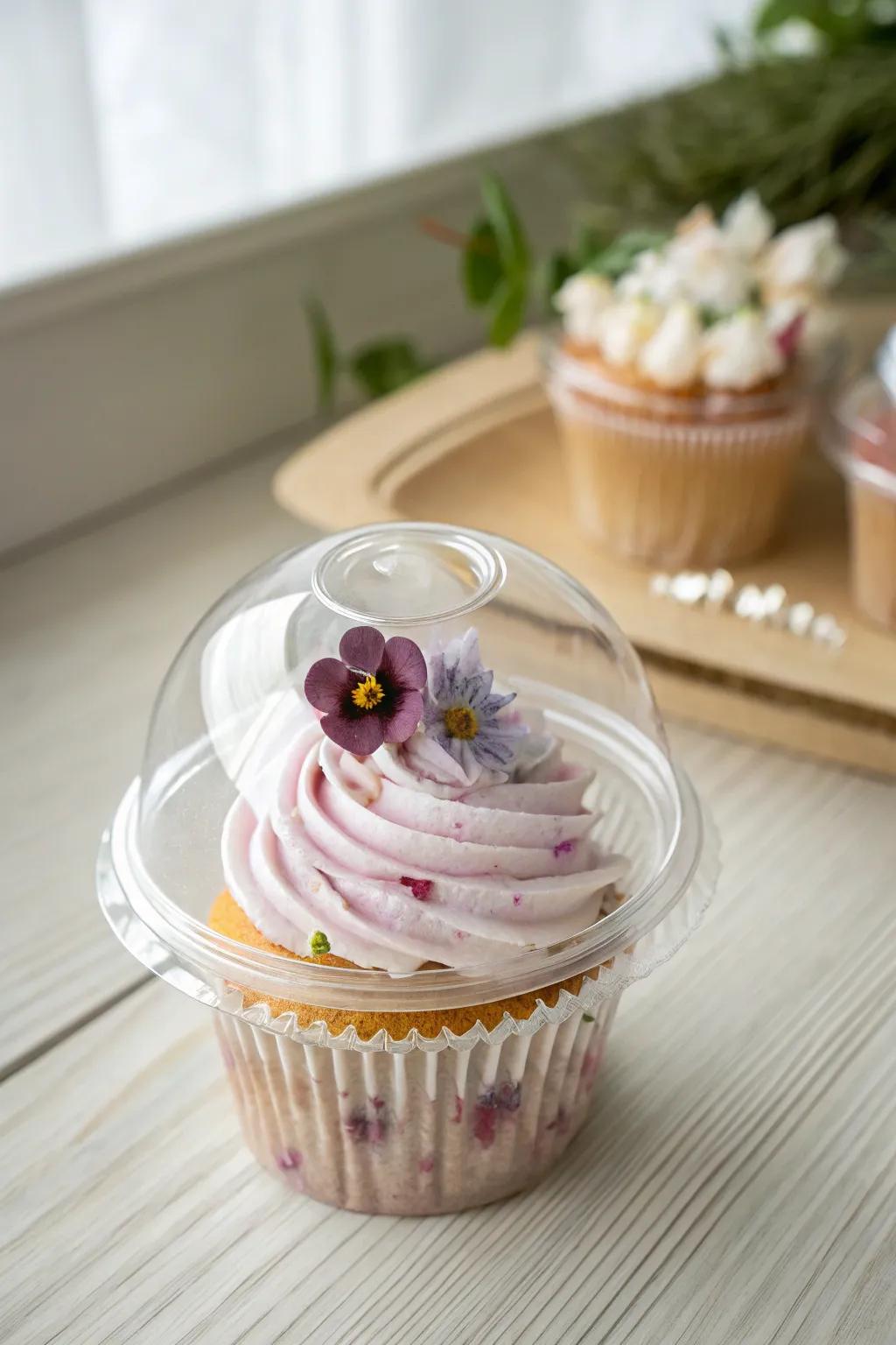 Showcase your sweet creations with elegance and simplicity in clear cup containers.