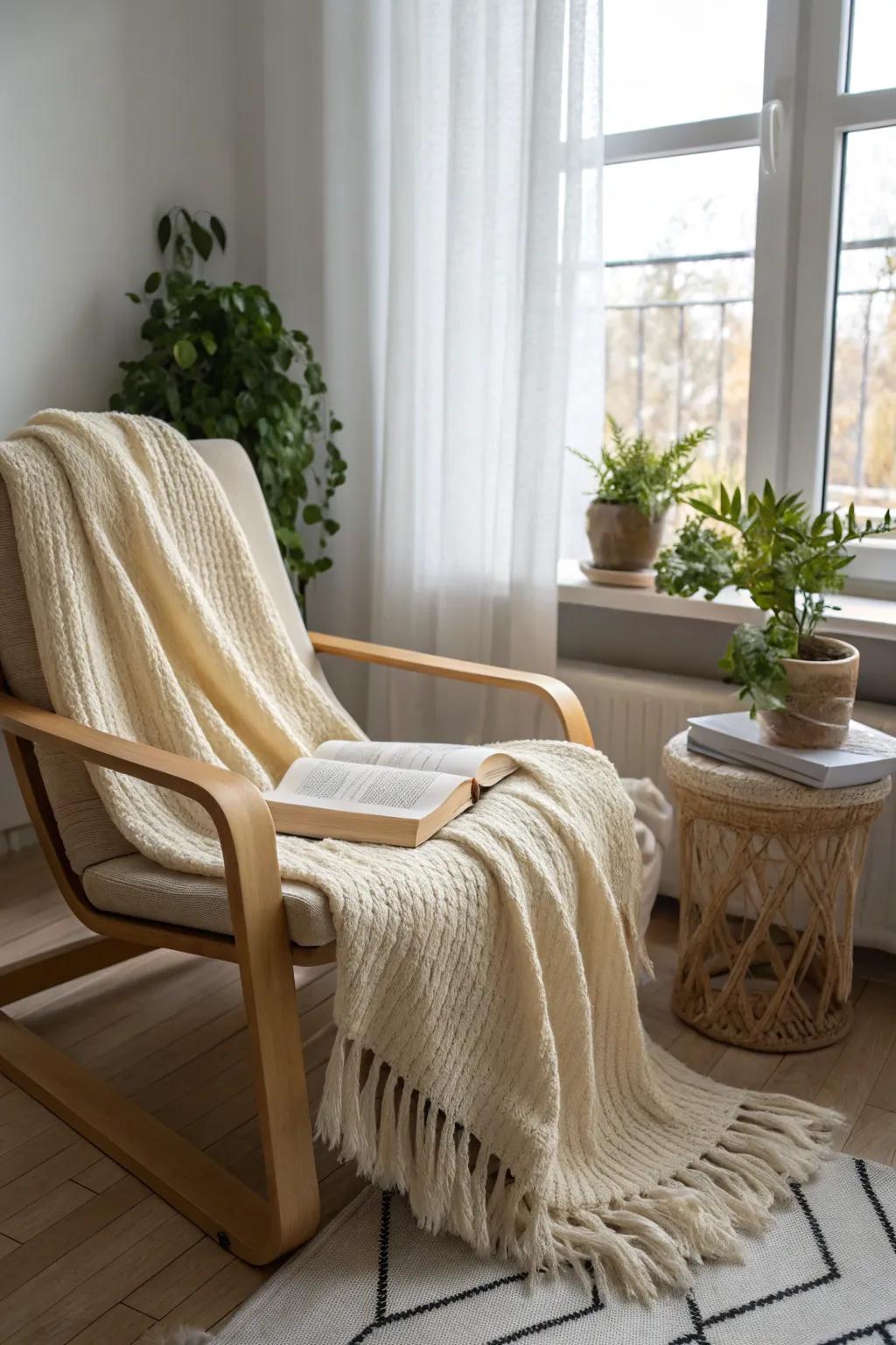 Find your perfect cozy corner this Octoberâwhere simplicity meets serenity.