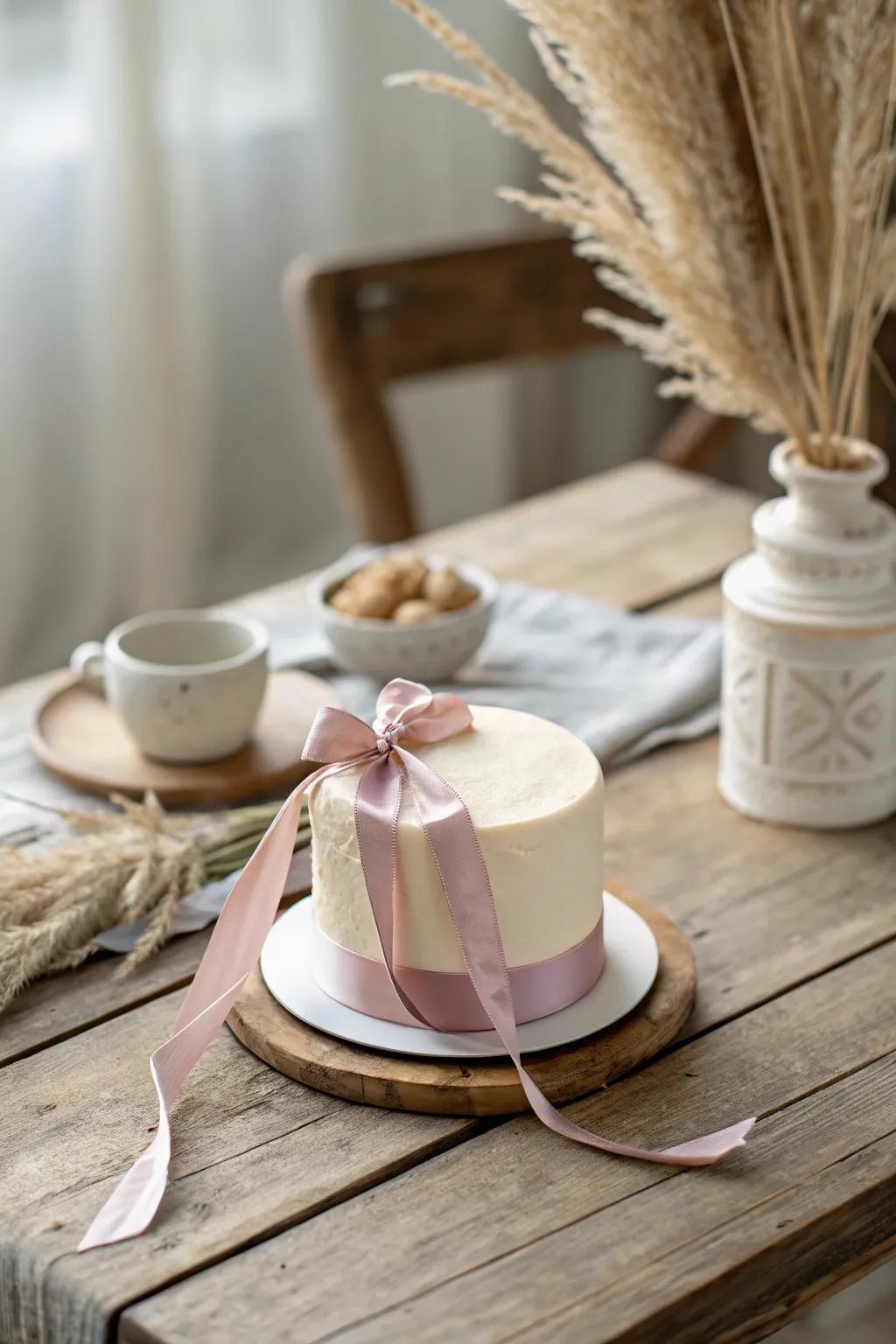 Elevate your Mother's Day with a touch of eleganceâdiscover the beauty of a silk ribbon finish.