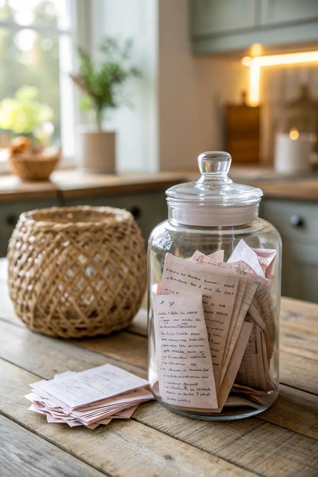 Capture memories with every recipe note in your Happy Jar. ðªâ¨