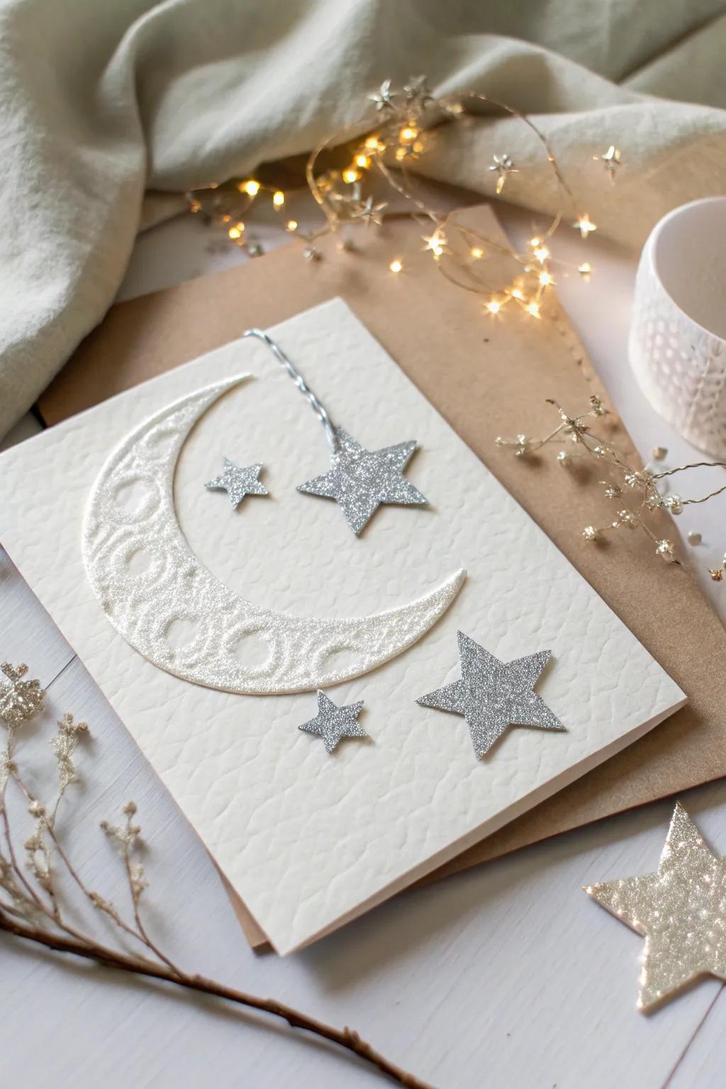 Craft your dreams: A moonlit wonder for your little star.