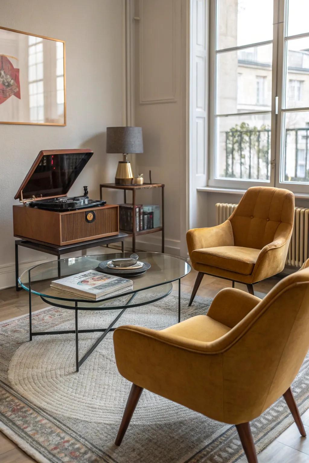 A perfect blend of vintage charm and modern style.