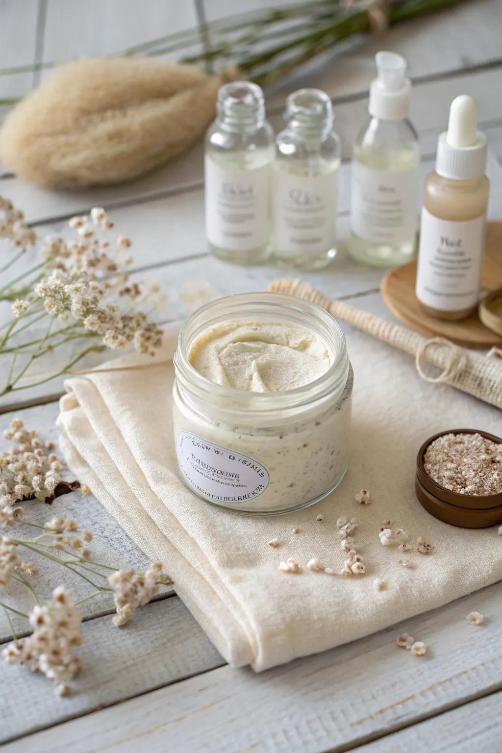 Gift her the ultimate relaxation with a personalized spa kit, handcrafted with love.