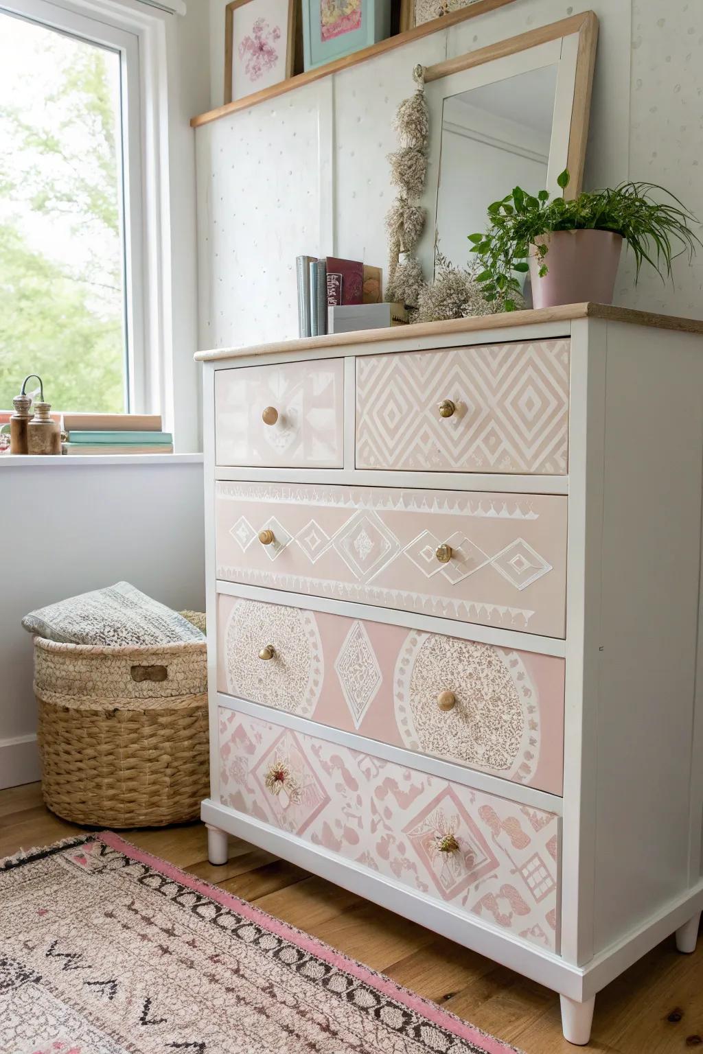 Transform your space: Give new life to old furniture with a touch of creativity and style.