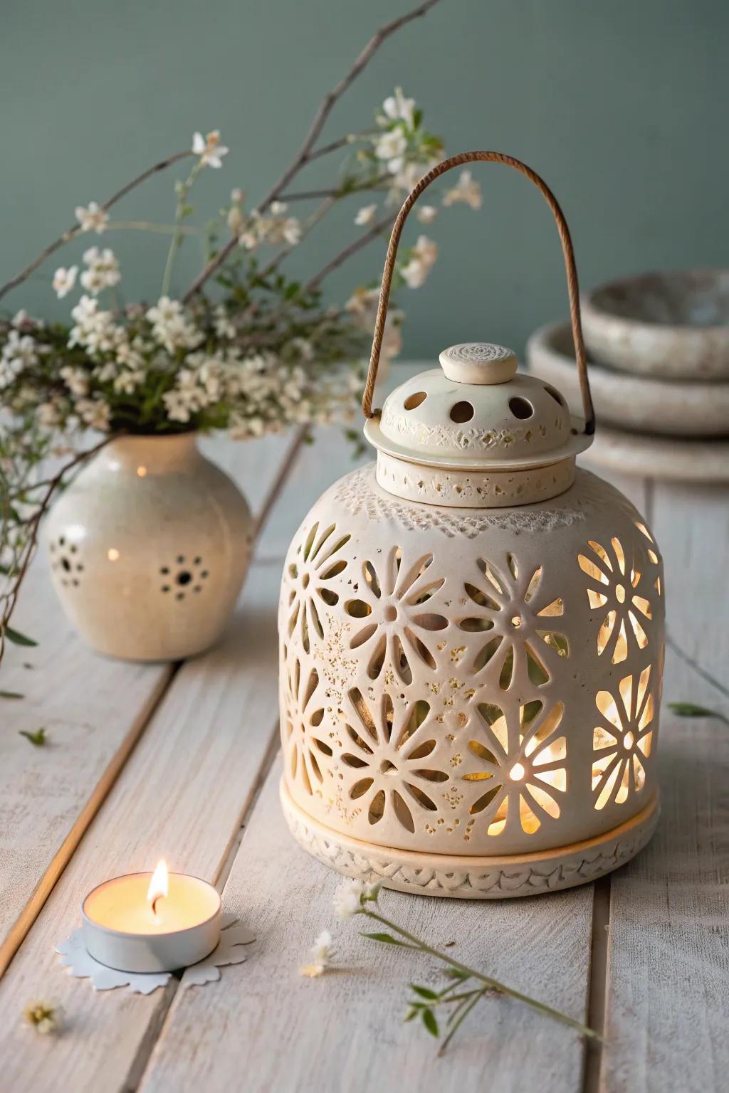 Illuminate your space with the charm of handcrafted miniature lanterns. Perfect for a cozy, minimalist vibe.