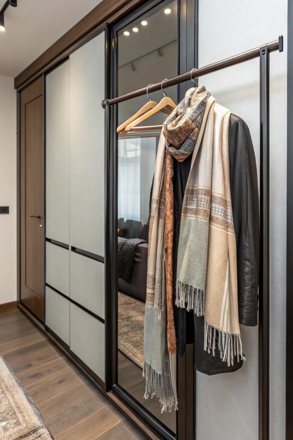 An elegant scarf for a touch of timeless style.