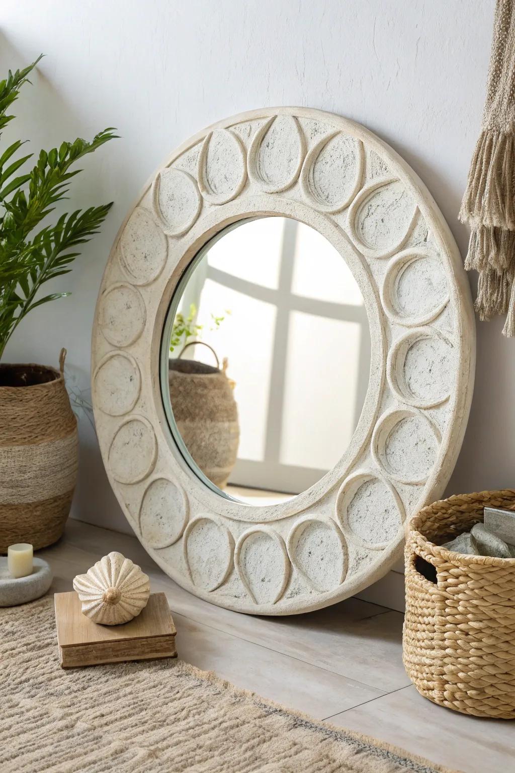 Bring the magic of the moon into your space with this celestial mirror masterpiece. â¨ð