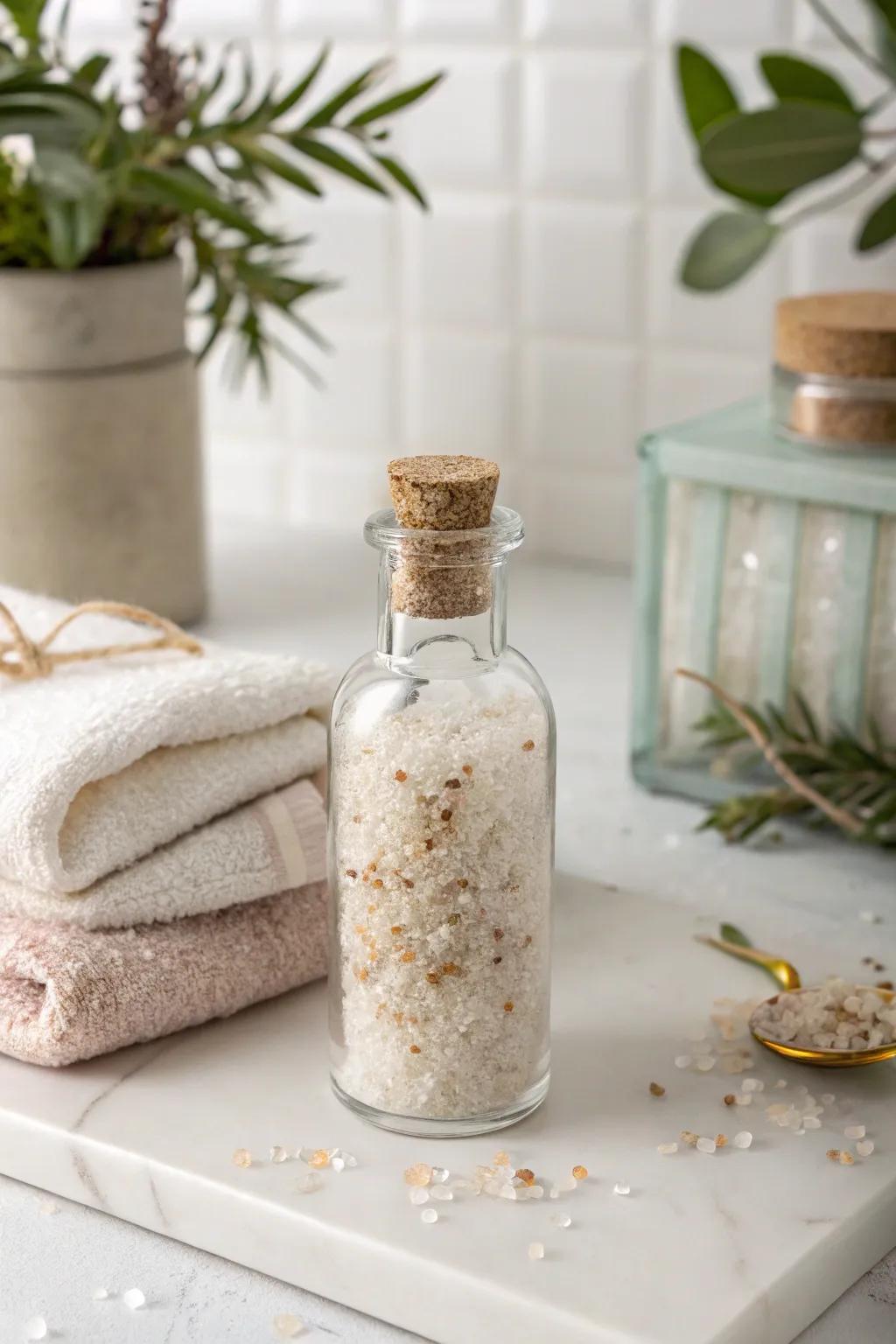 Craft your own love potion bath set and add a touch of magic to your Valentine's Day.