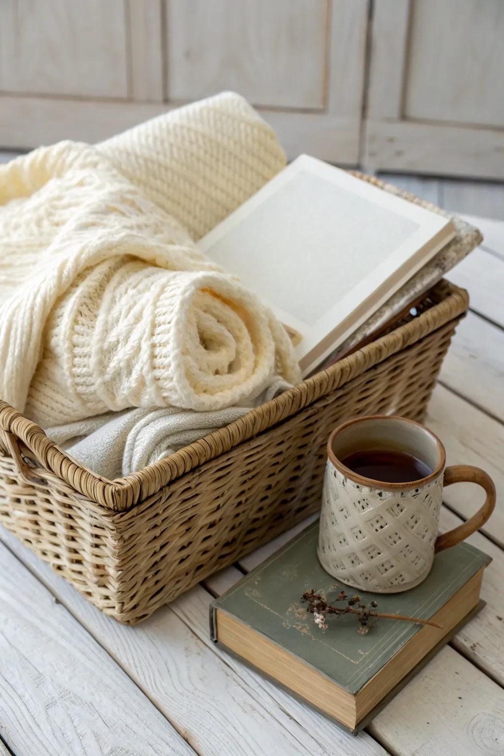 Curl up with a good book and a warm mug â the perfect anniversary gift for book lovers!