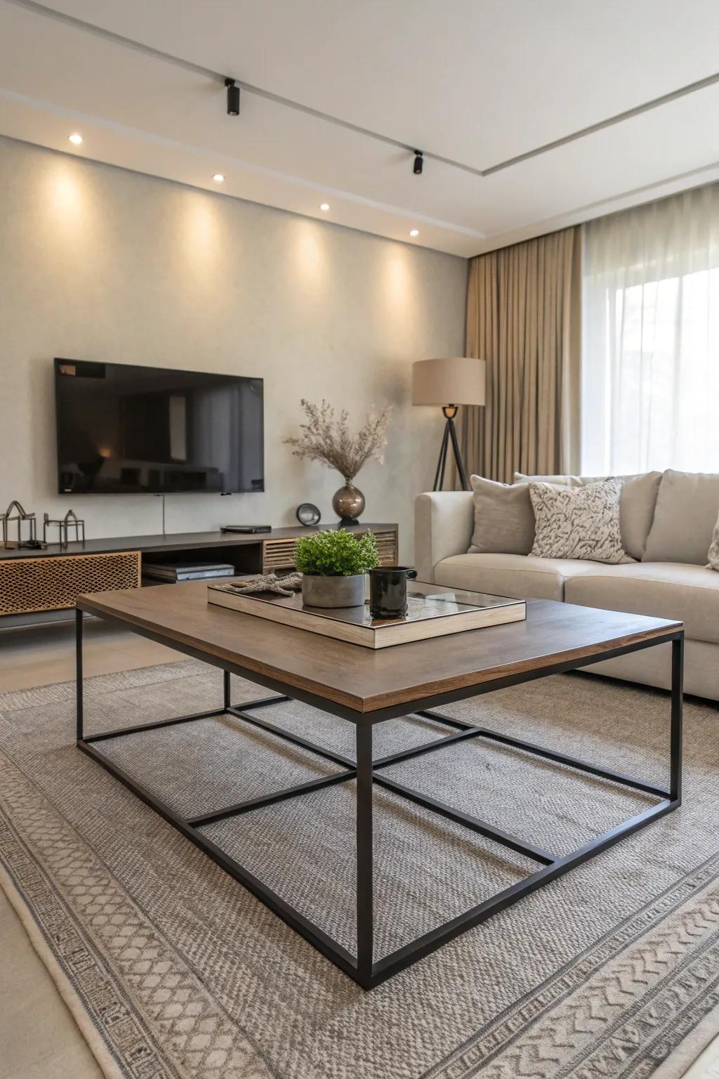 Metal frames offer a sleek and modern look for minimalist spaces.