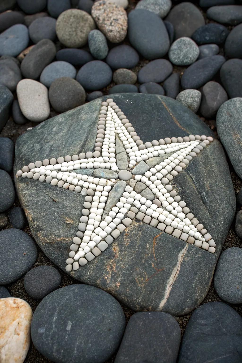Elevate your garden with the magic of starry mosaic designs.