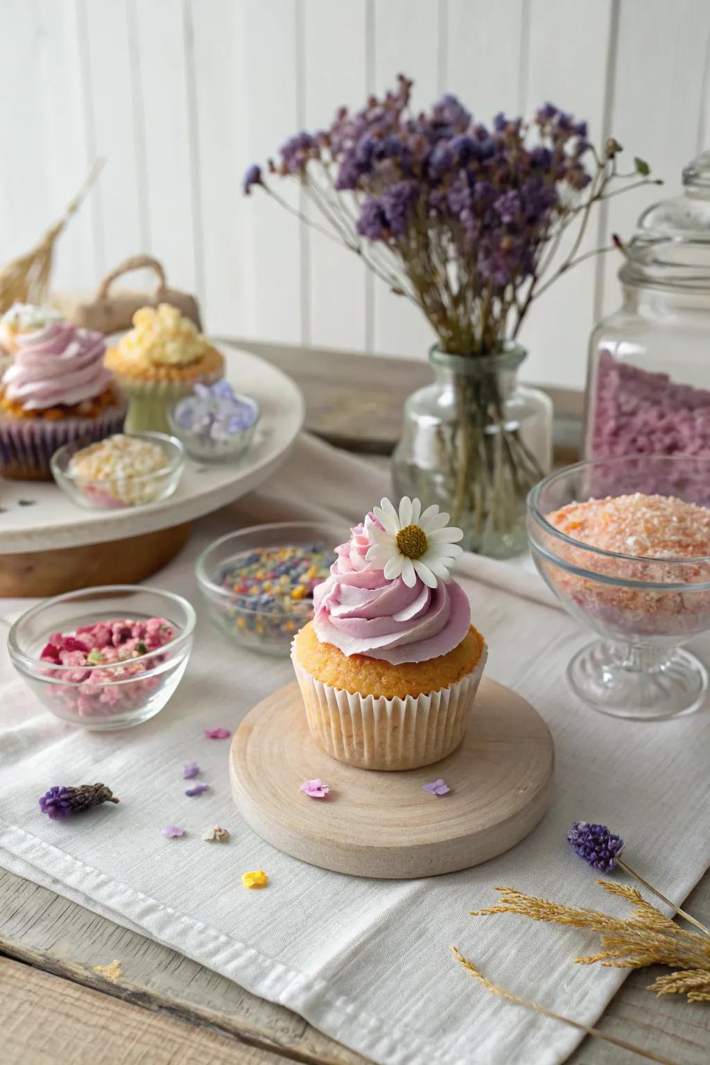 Unleash your creativity with a cupcake decorating station thatâs as sweet as it is stylish!