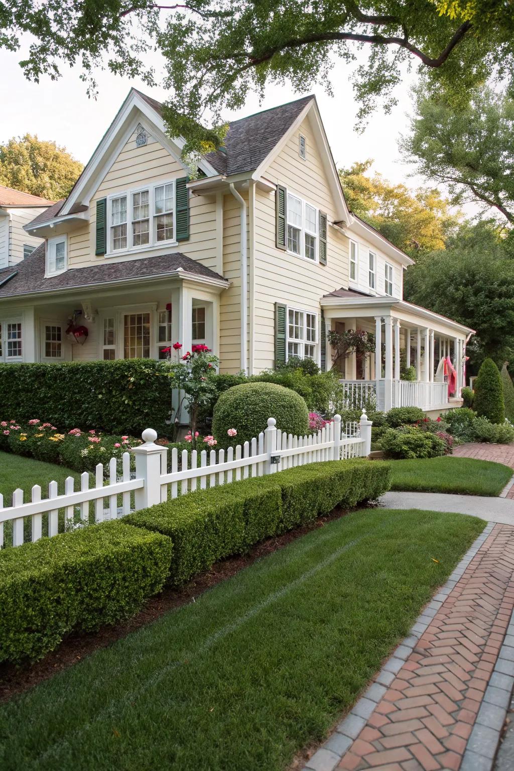 A home with enhanced curb appeal through updated siding.