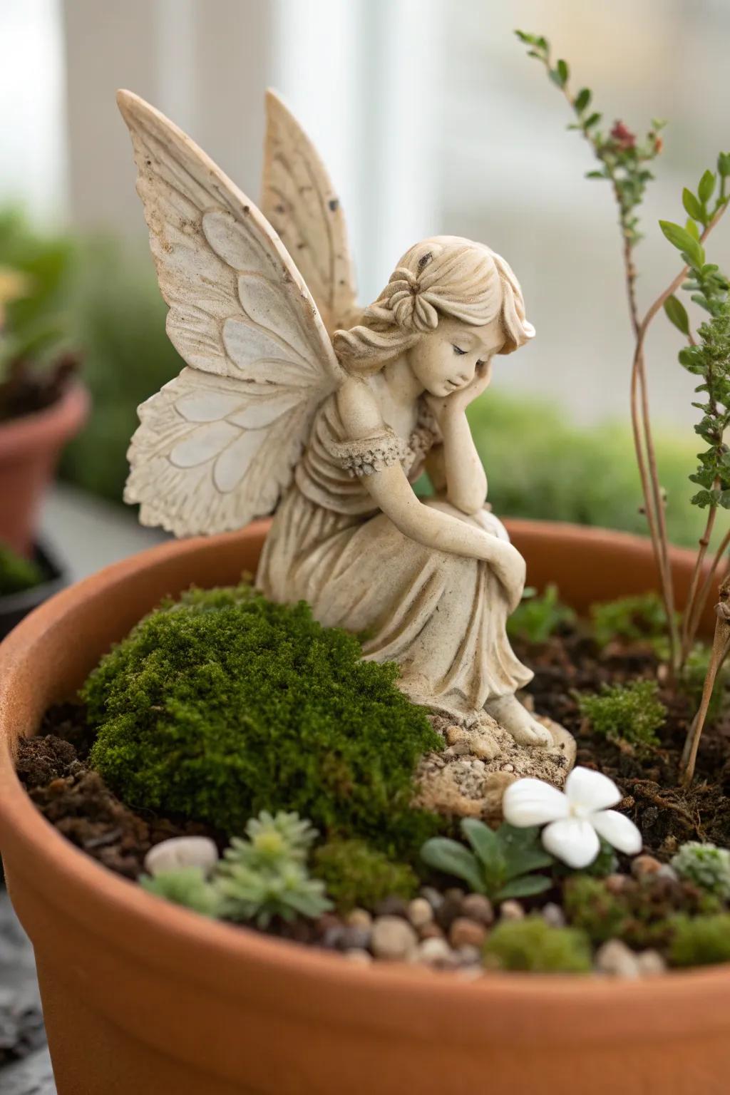 Enchant your space with a touch of whimsy: Discover the magic of fairy gardens.