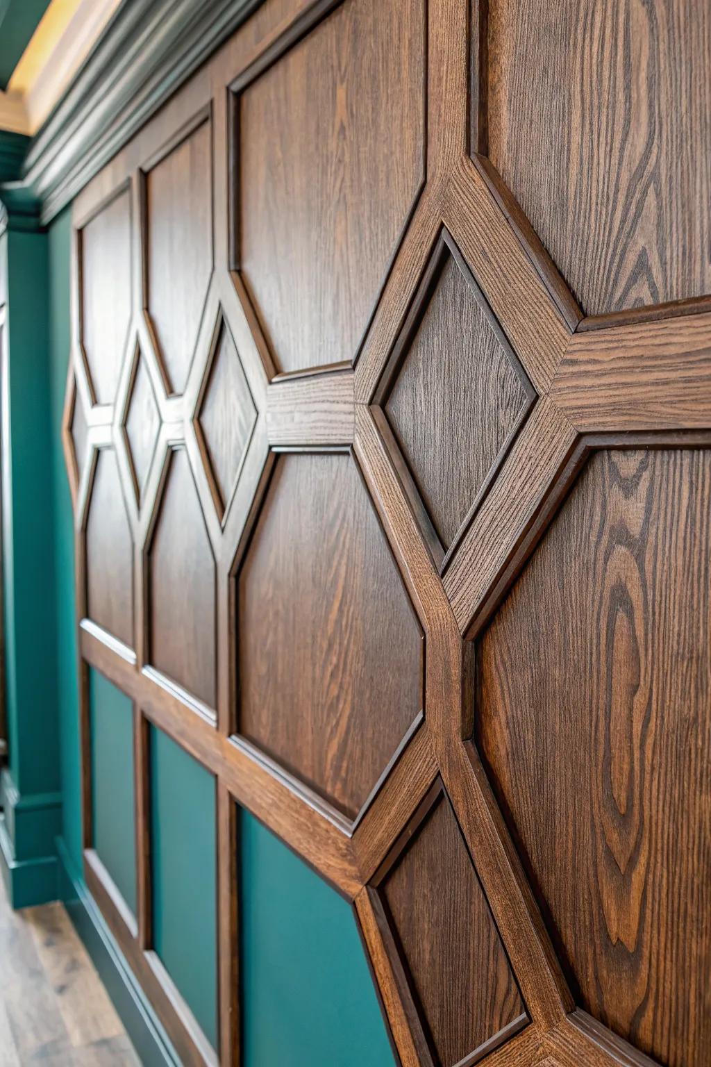 Elevate your entryway with bold geometric charm!