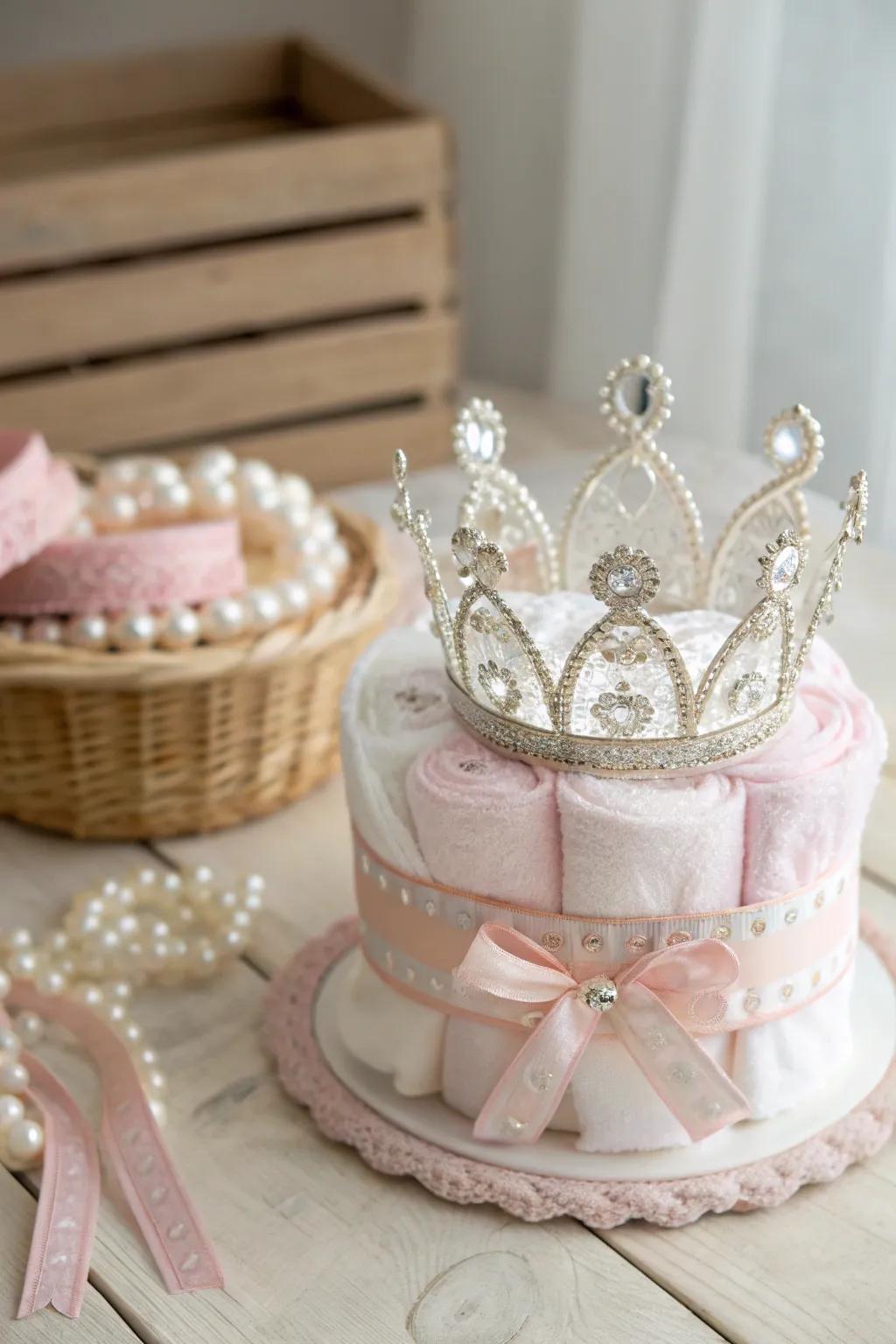 Crowning the Little Princess: A Tiara Fit for Her Majesty's First Moments