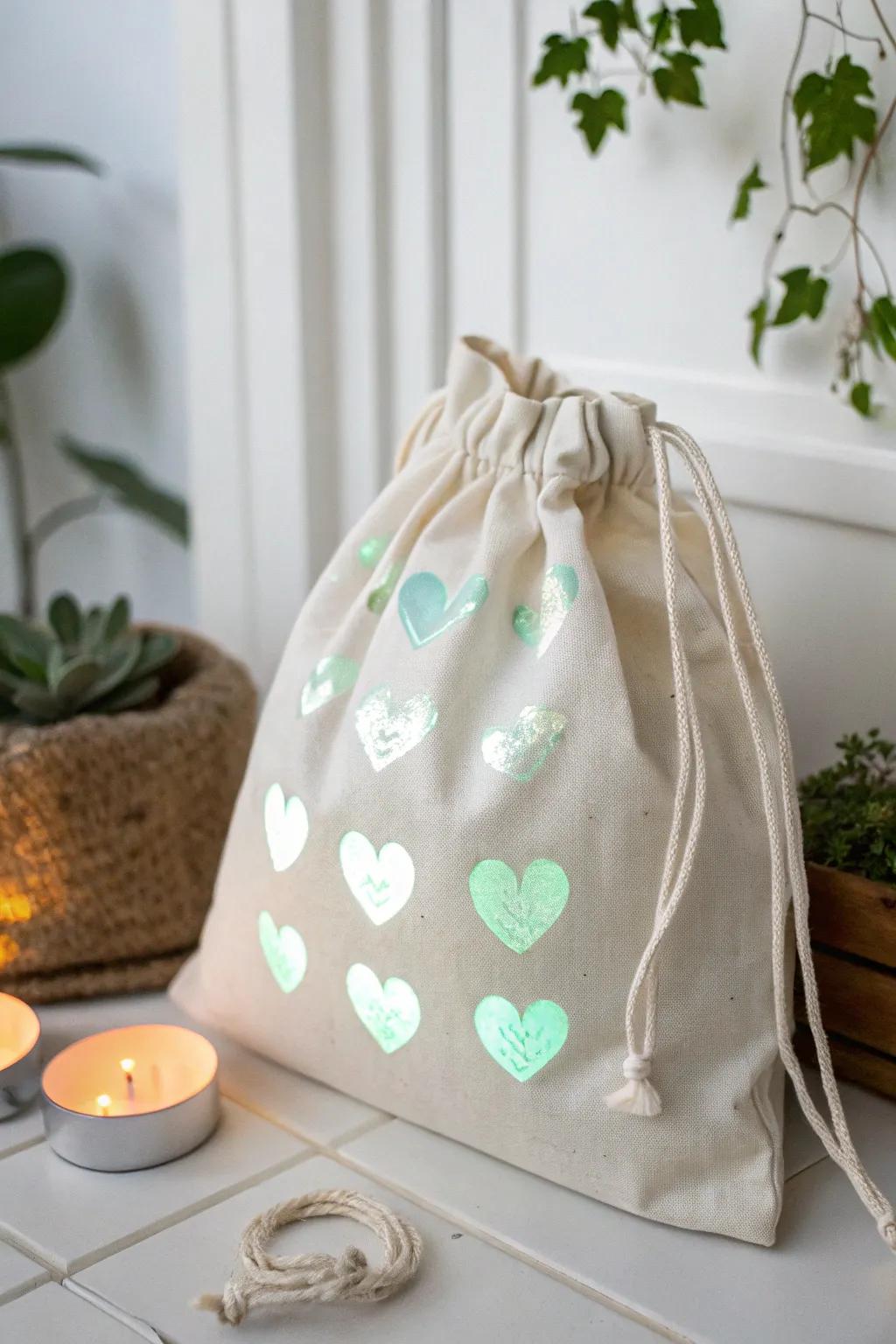 Illuminate your Valentine's Day with enchanting glow-in-the-dark hearts. Perfectly crafted for those who cherish simplicity and natural beauty.